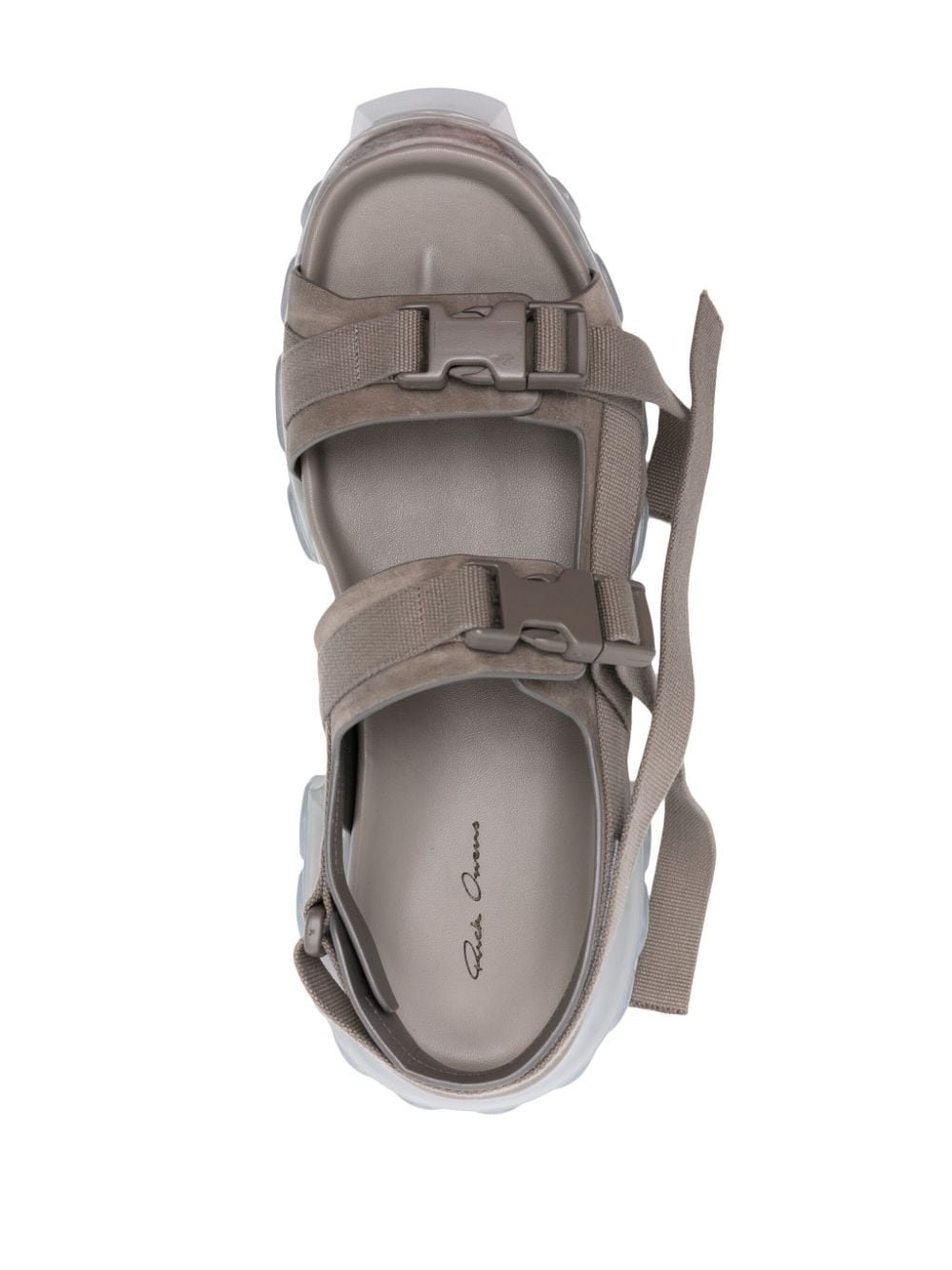 Tractor chunky leather sandals - 4