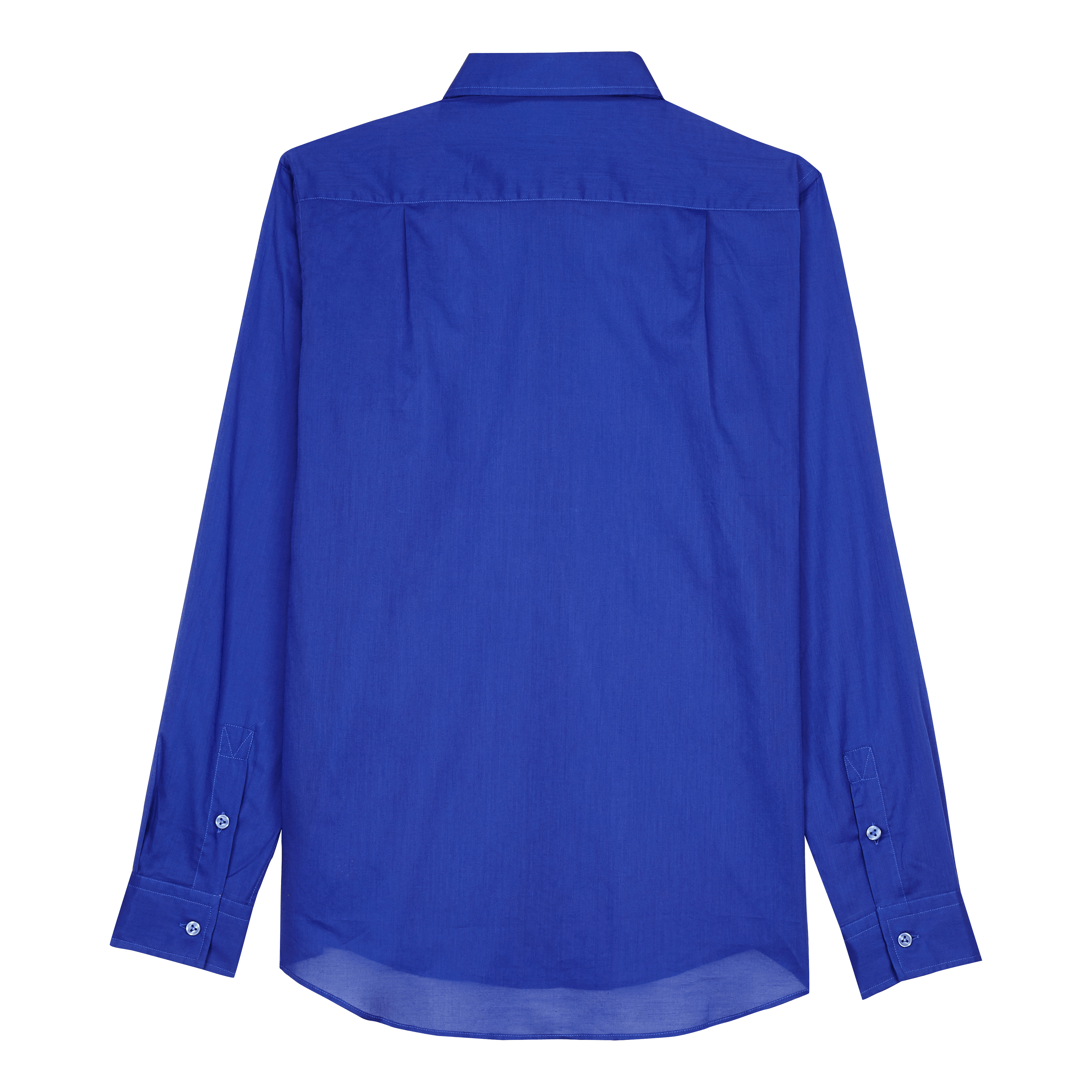 Unisex Cotton Voile Lightweight Shirt Solid - 2
