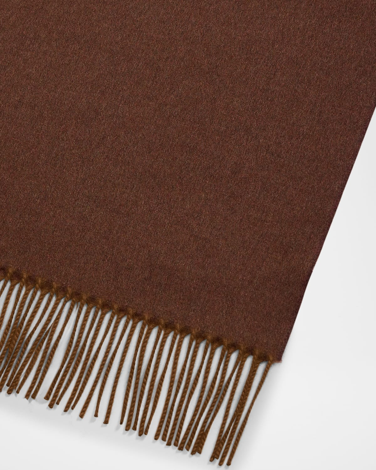 Cashmere Sciarpa Two-Tone Fringe-Trim Scarf - 4