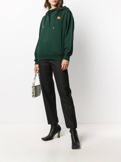 KENZO mock neck Tiger hoodie outlook