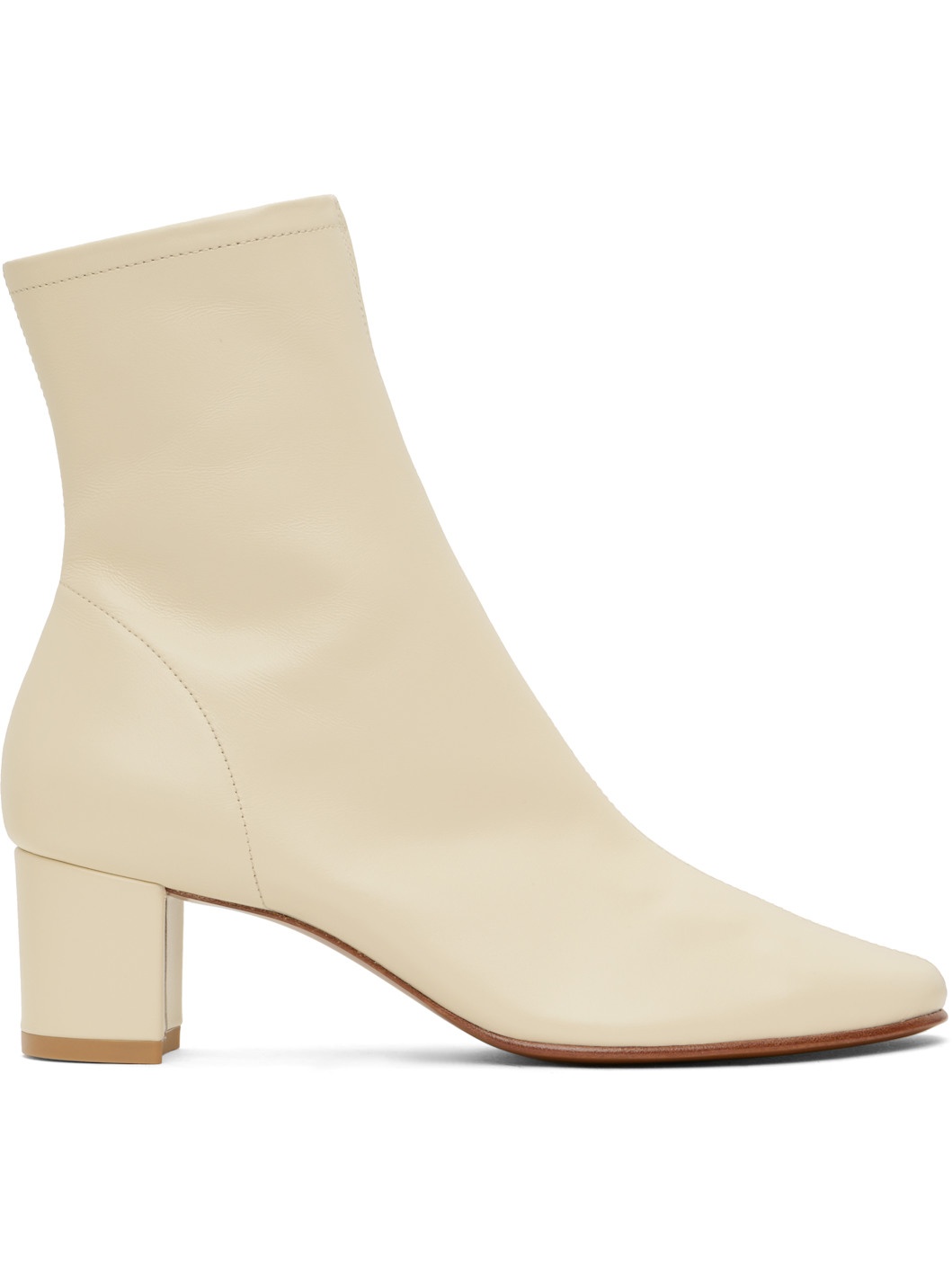 White Sofia Boots - 1