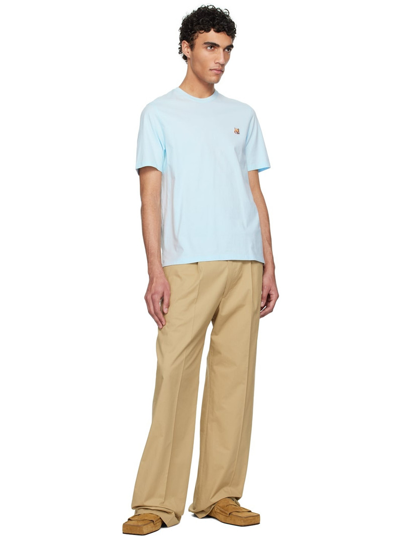Maison Kitsuné Blue Fox Head Patch Regular T-shirt outlook