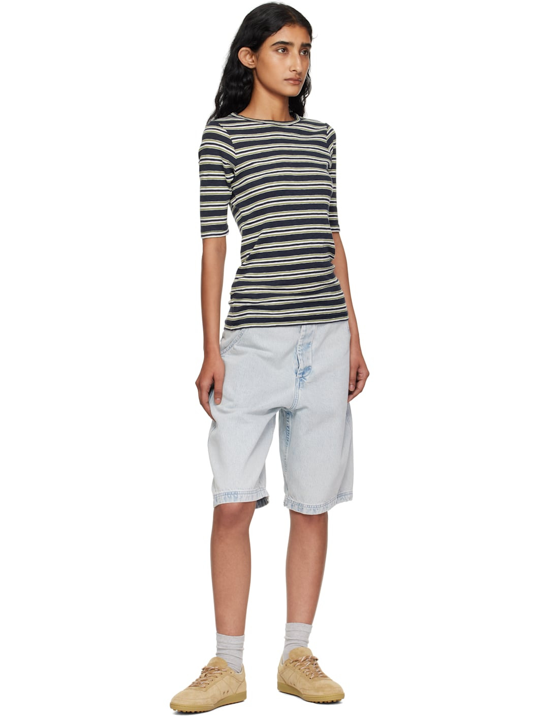 Beige Moe Sneakers - 5
