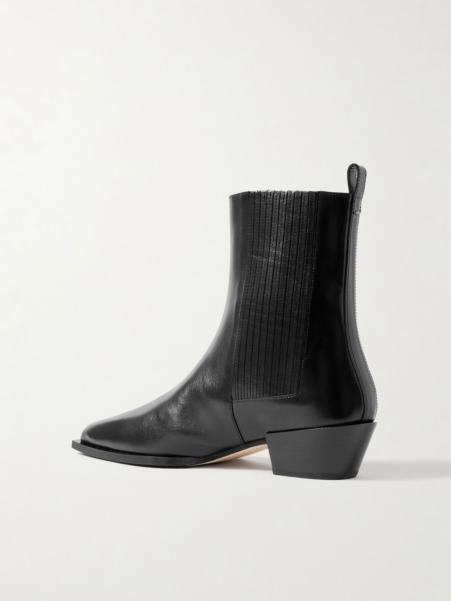 Belinda leather ankle boots Black - 3