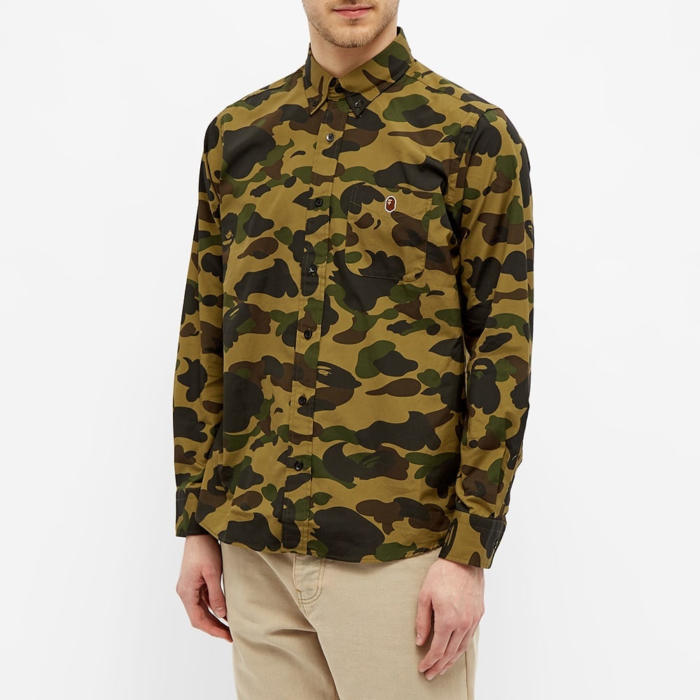 A Bathing Ape Button Down 1st Camo Shirt - 5