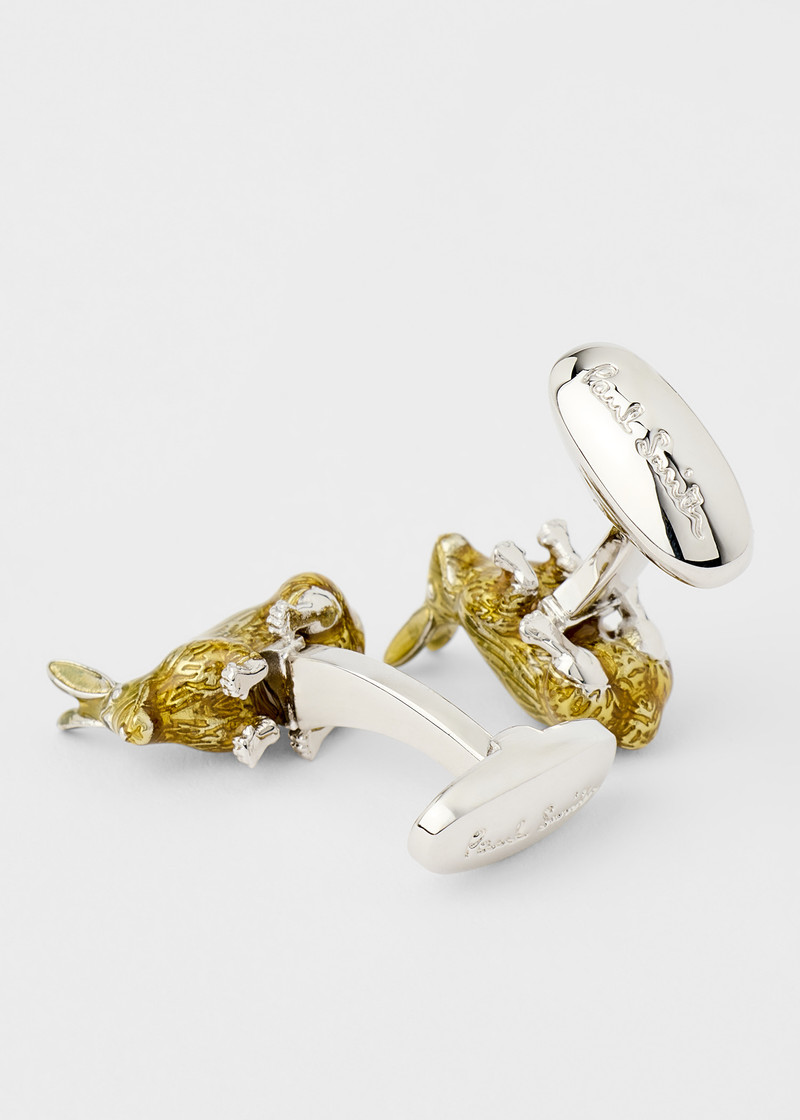 Paul Smith Gold Rabbit Cufflinks outlook