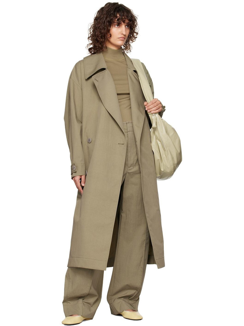 Lemaire Yellow Square Flat Ballerina Flats outlook