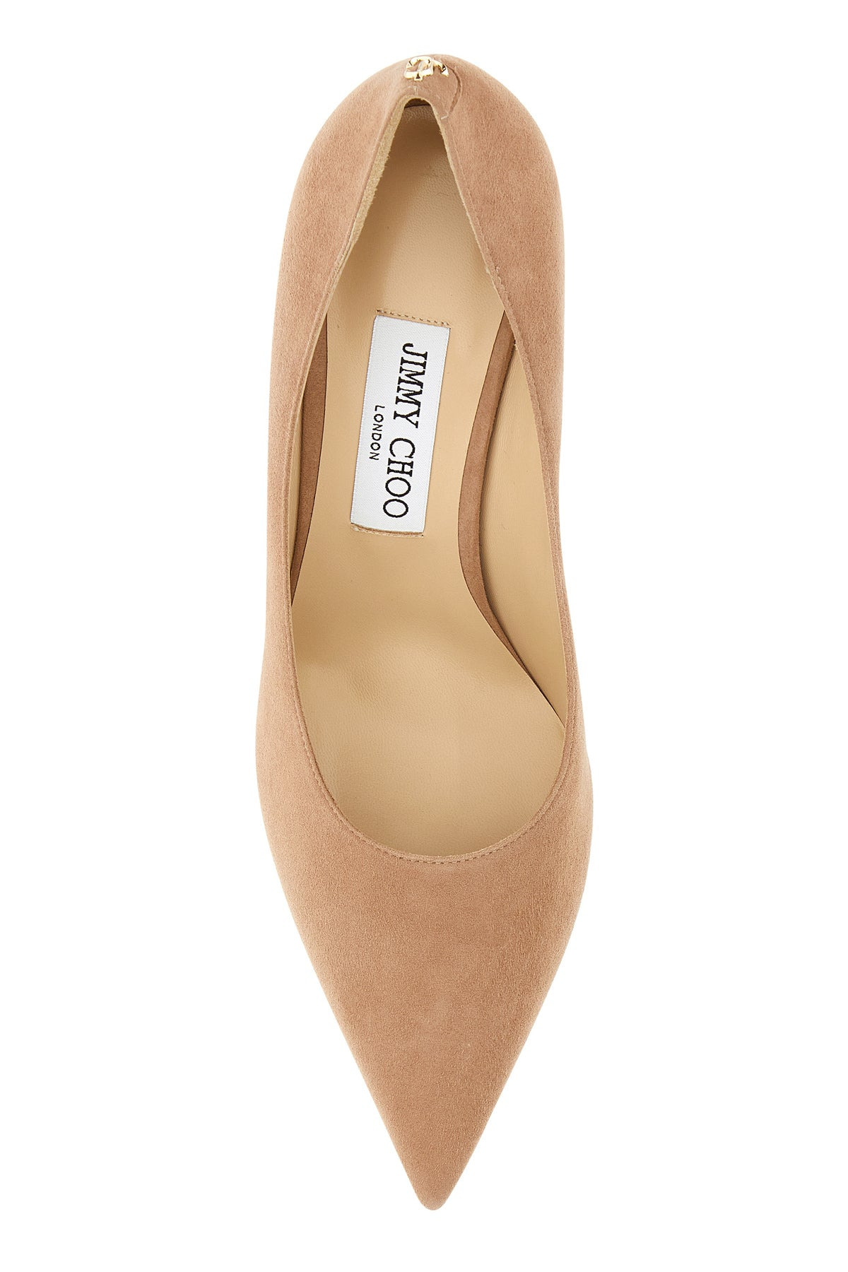 Skin pink suede Love 85 pumps - 4