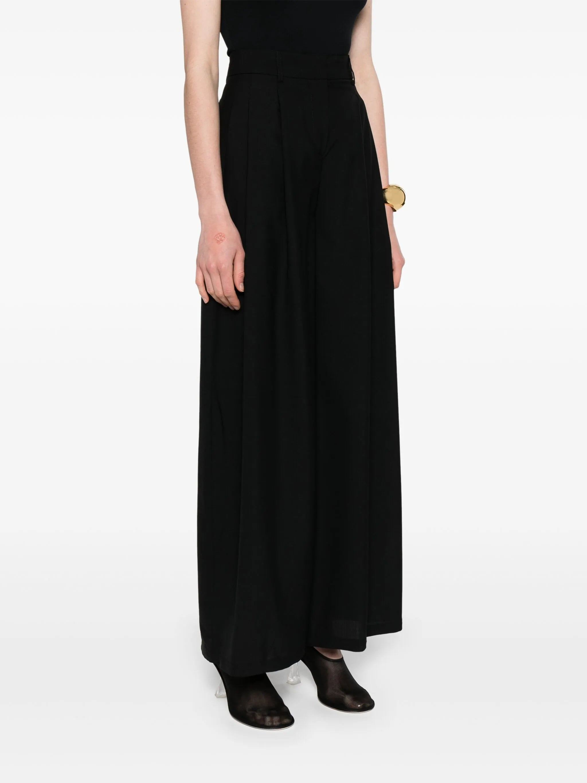 pleated trousers - 3
