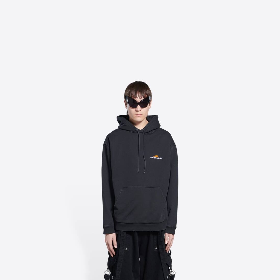 Men's Year Of The Tiger Hoodie Medium Fit in Black - 3