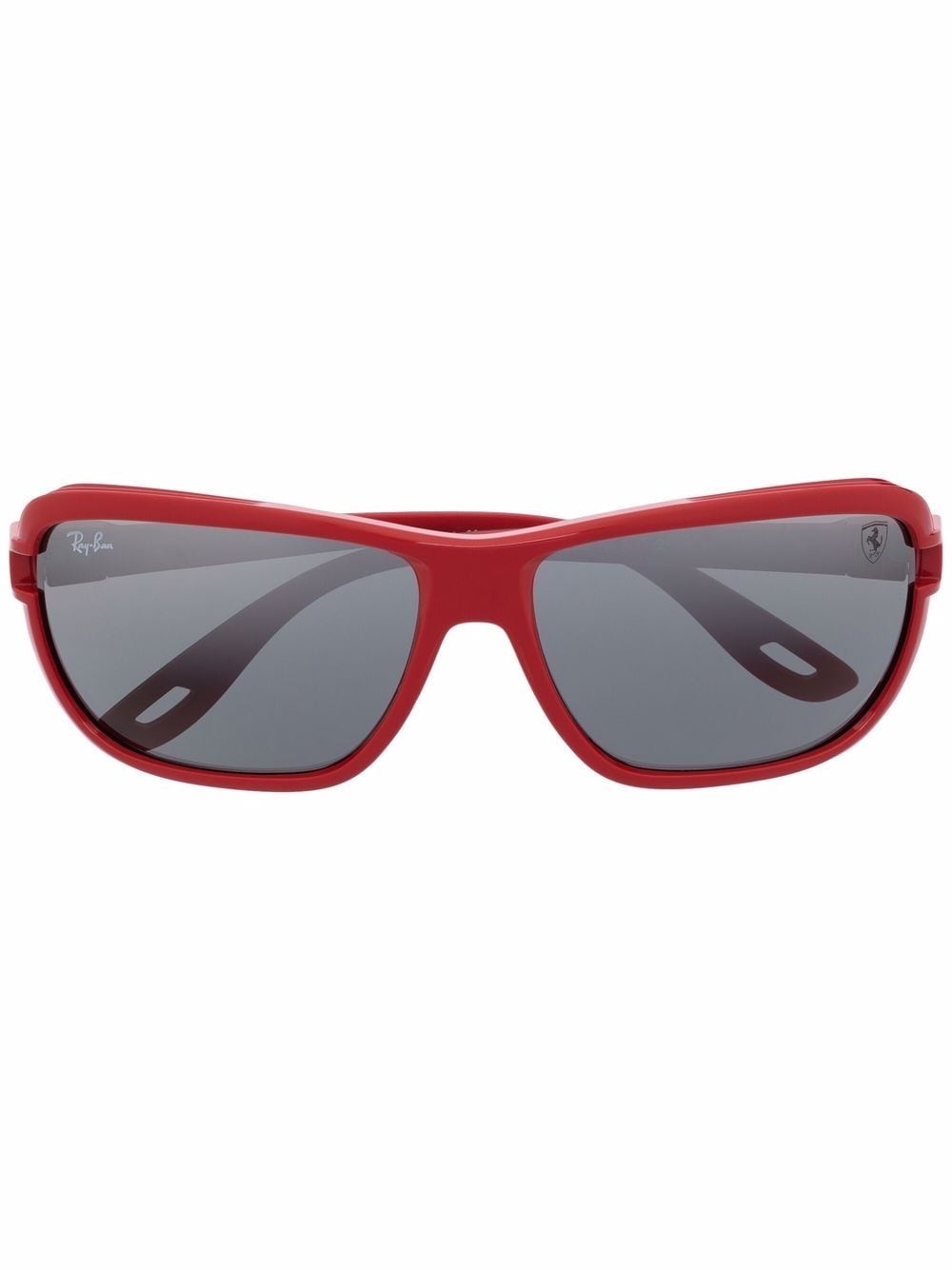 Scuderia Ferrari rectangle-frame sunglasses - 1