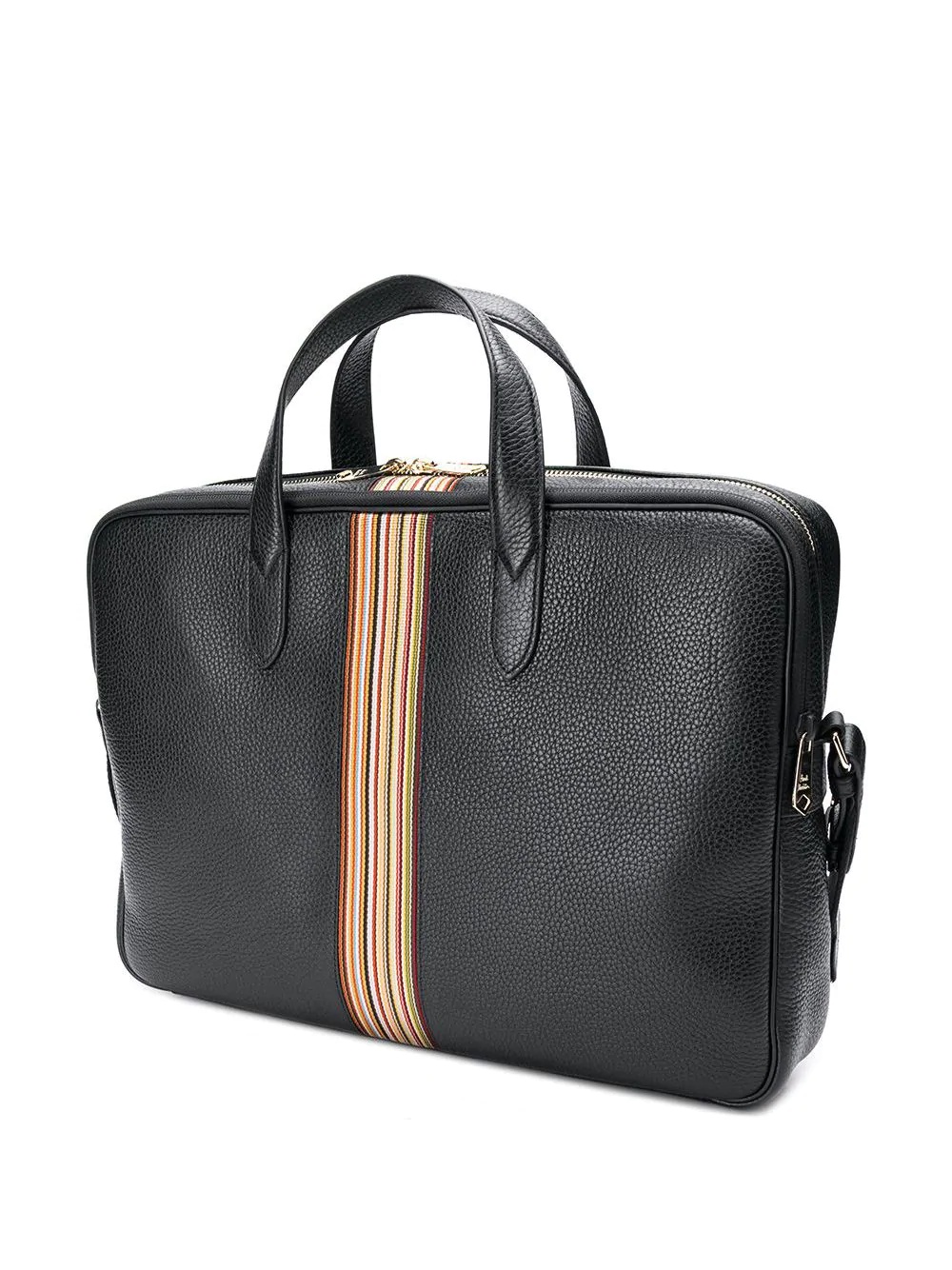 black leather laptop bag - 3