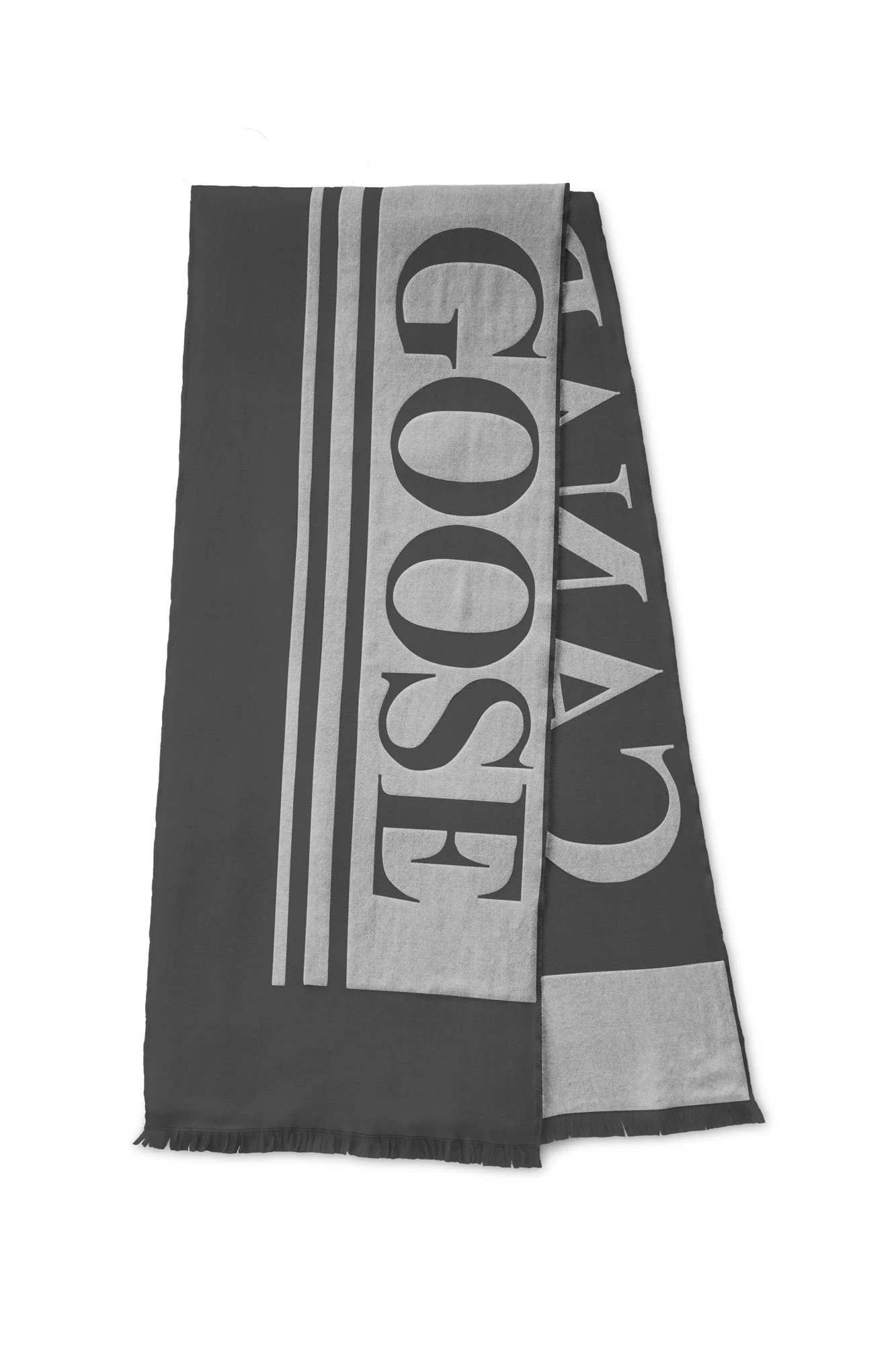 WOVEN LOGO SCARF - 1