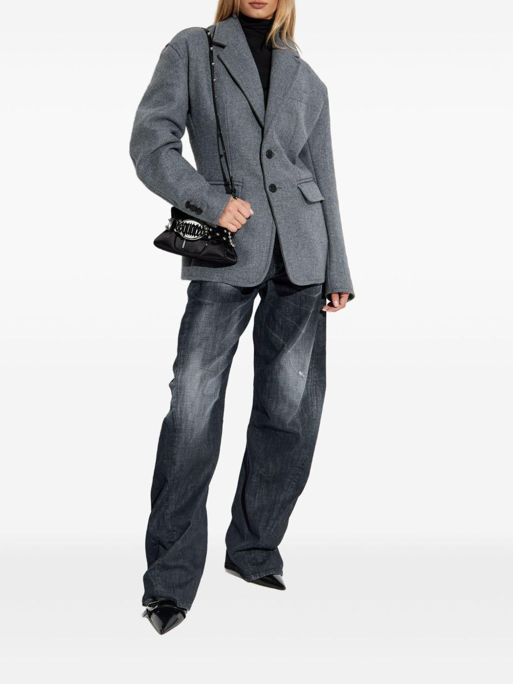 single-breasted blazer - 2