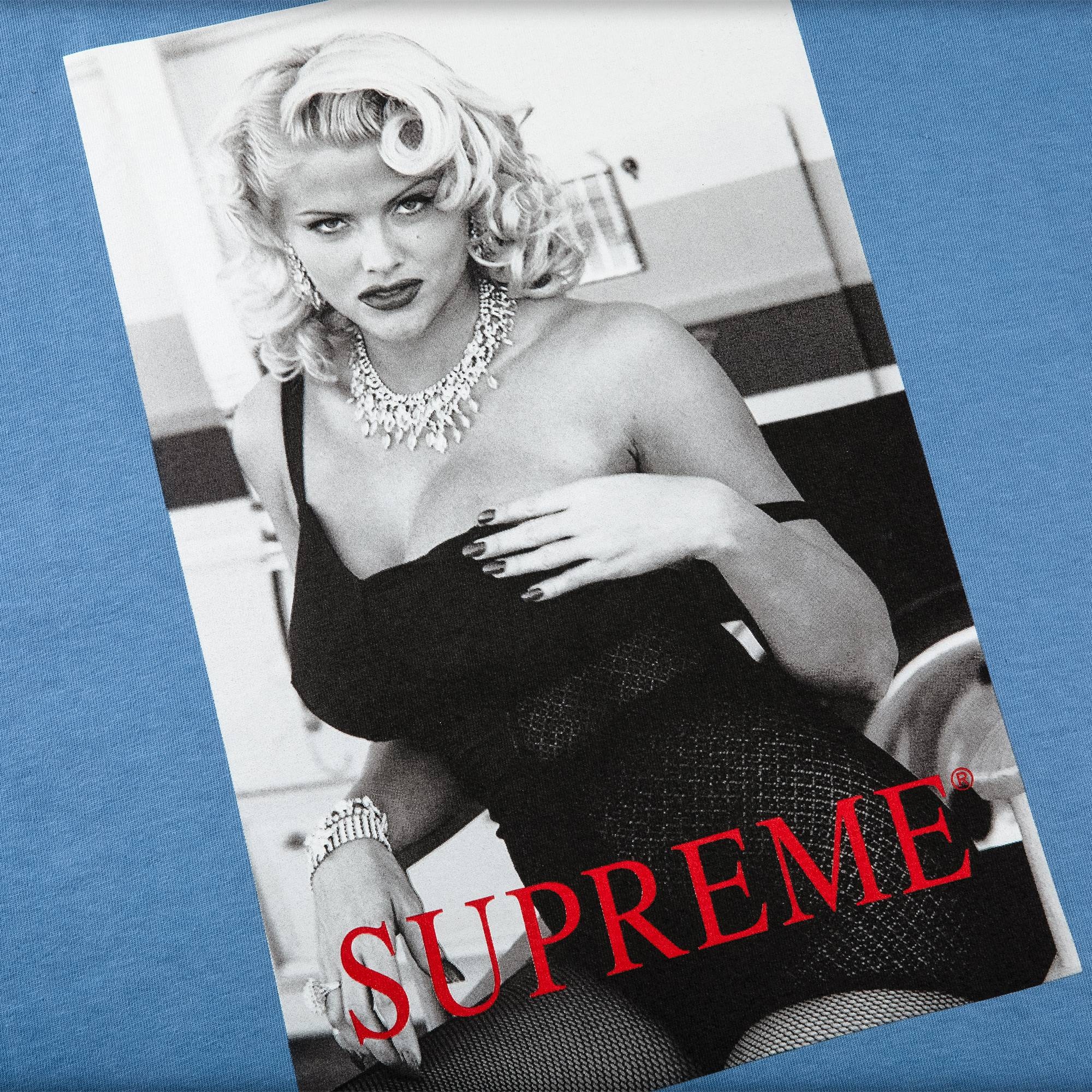 Supreme Anna Nicole Smith Tee 'Dusty Light Royal' - 2