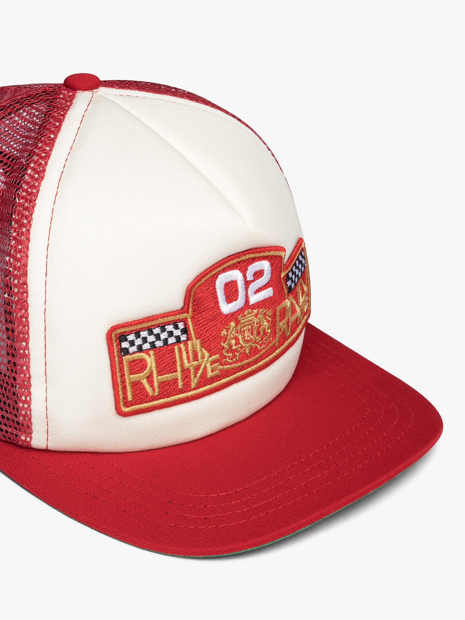 RHUDE RALLY PRIX TRUCKER HAT - 3