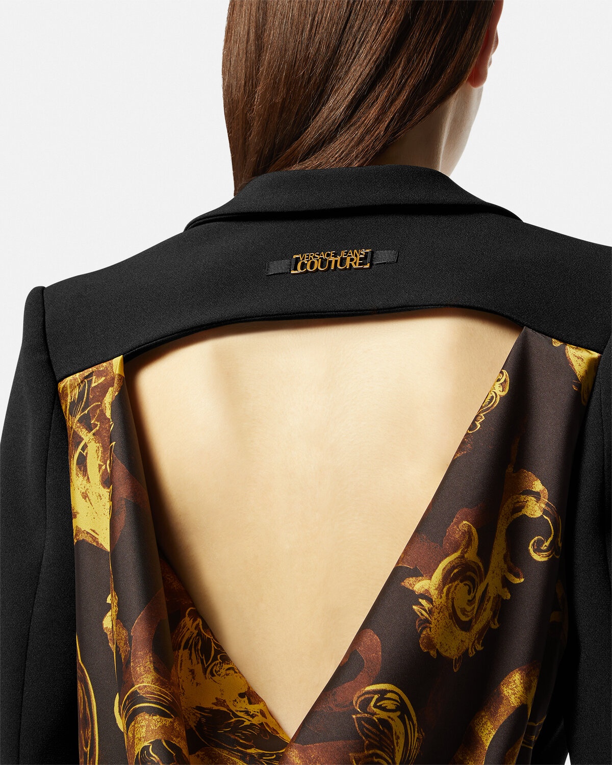 Draped Watercolor Couture Blazer - 3