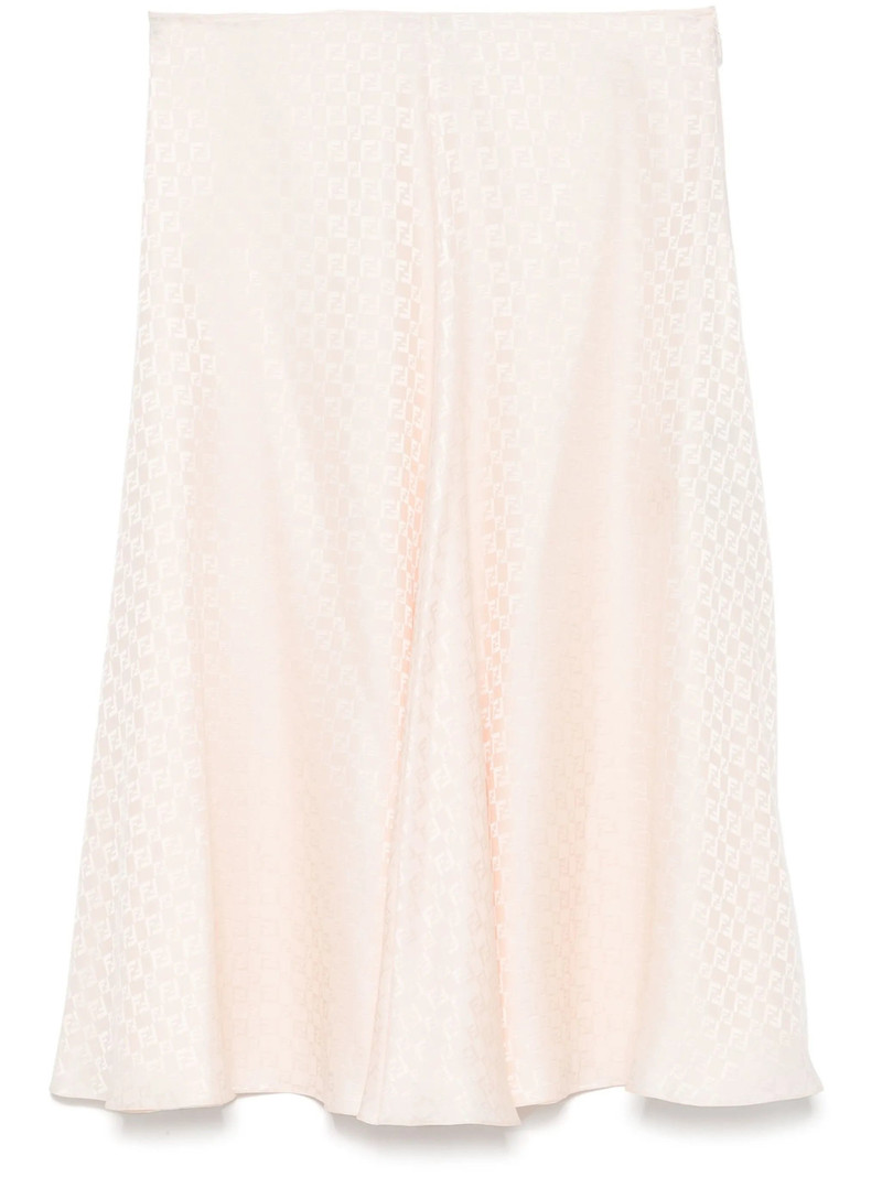 FF Silk Midi Skirt - 1