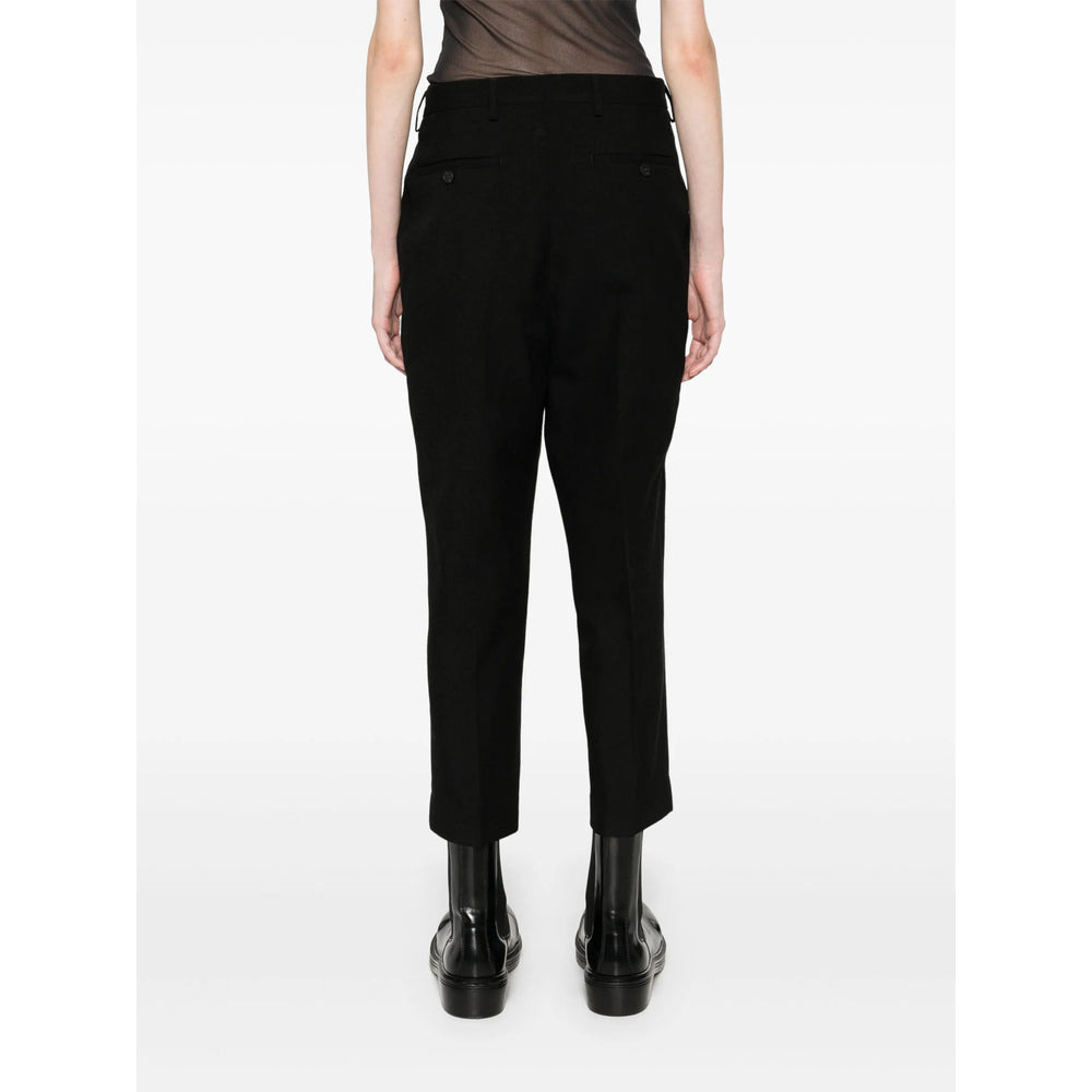 Rick Owens Black Trousers - Tapered Trousers Women - 5