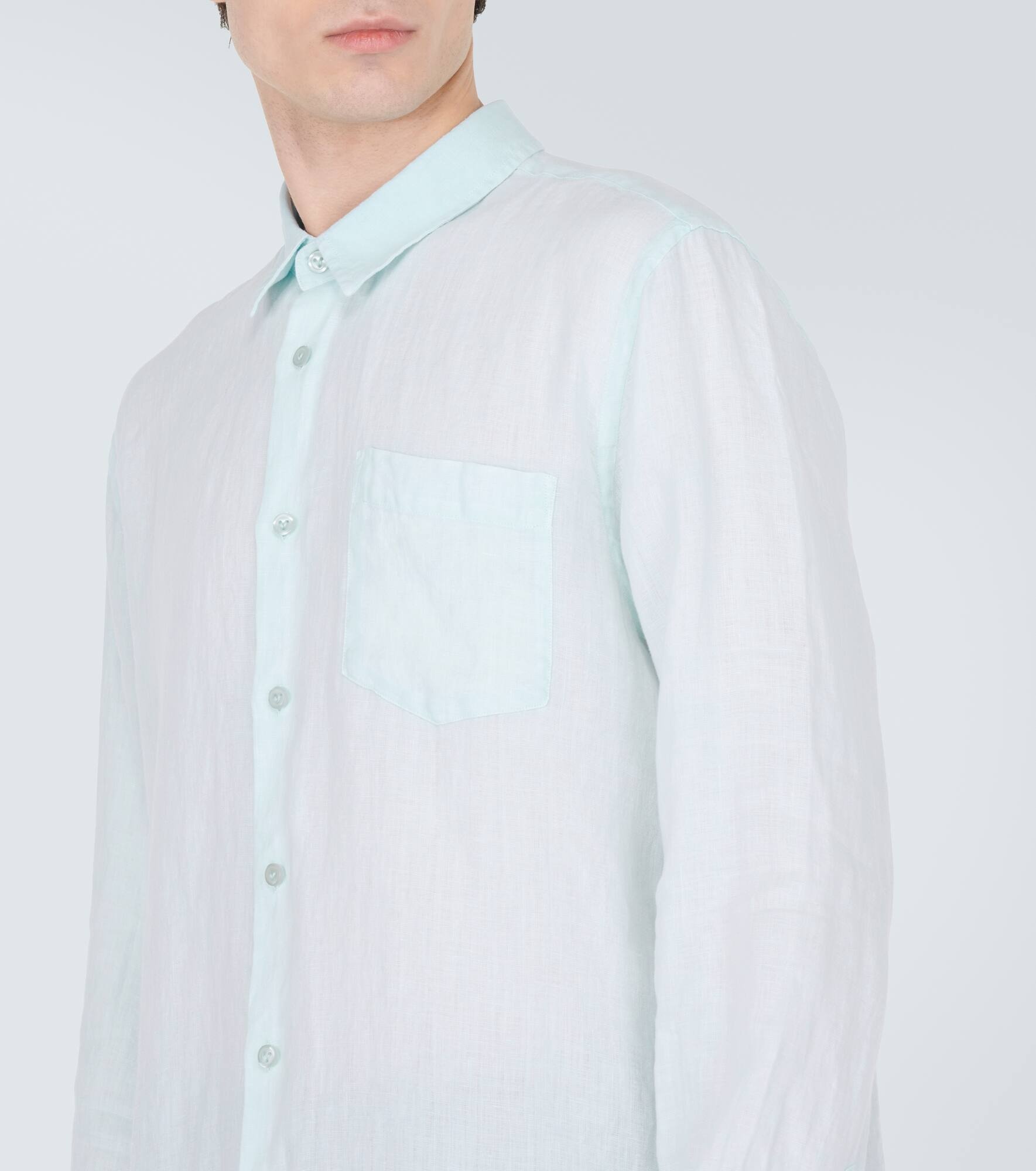 Caroubis linen shirt - 5