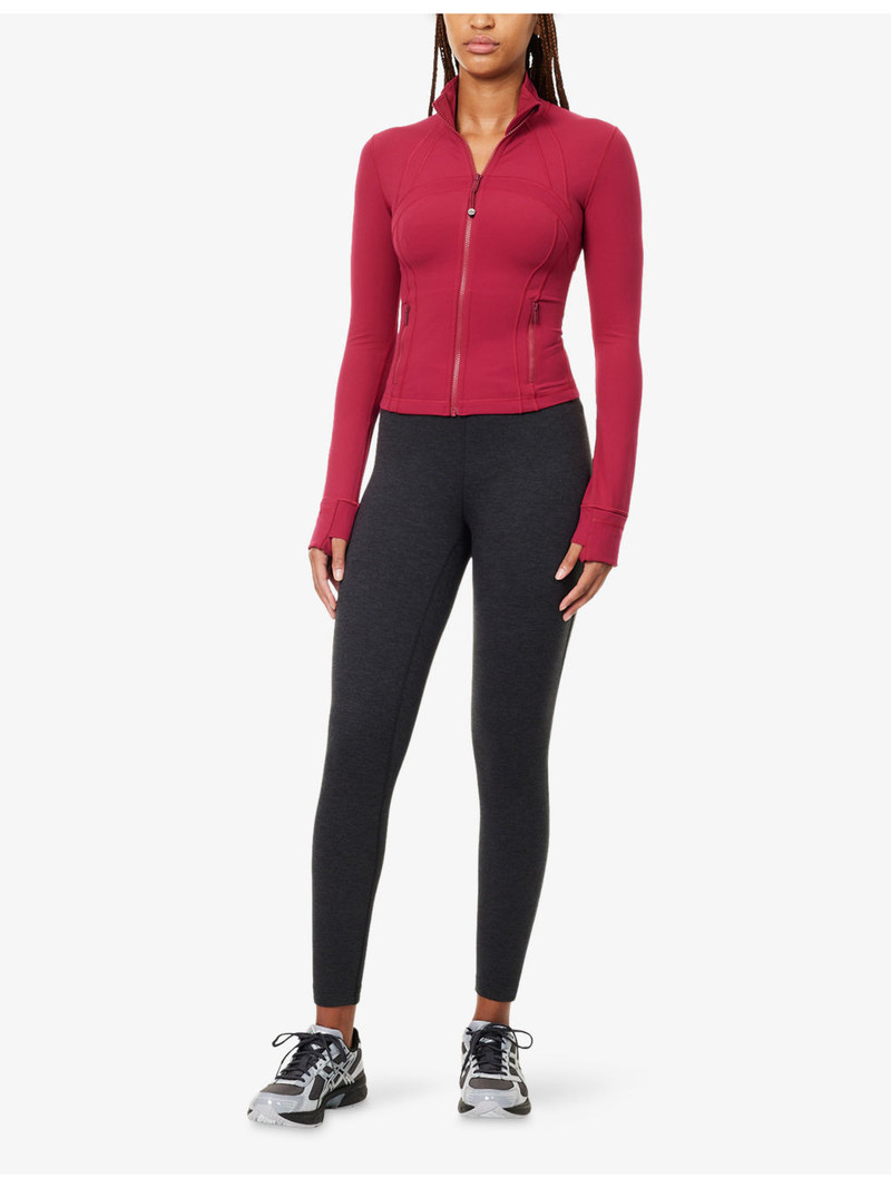 lululemon Sfty Suedy Cross-Waist Tight 25'' Stretch-Woven Leggings outlook