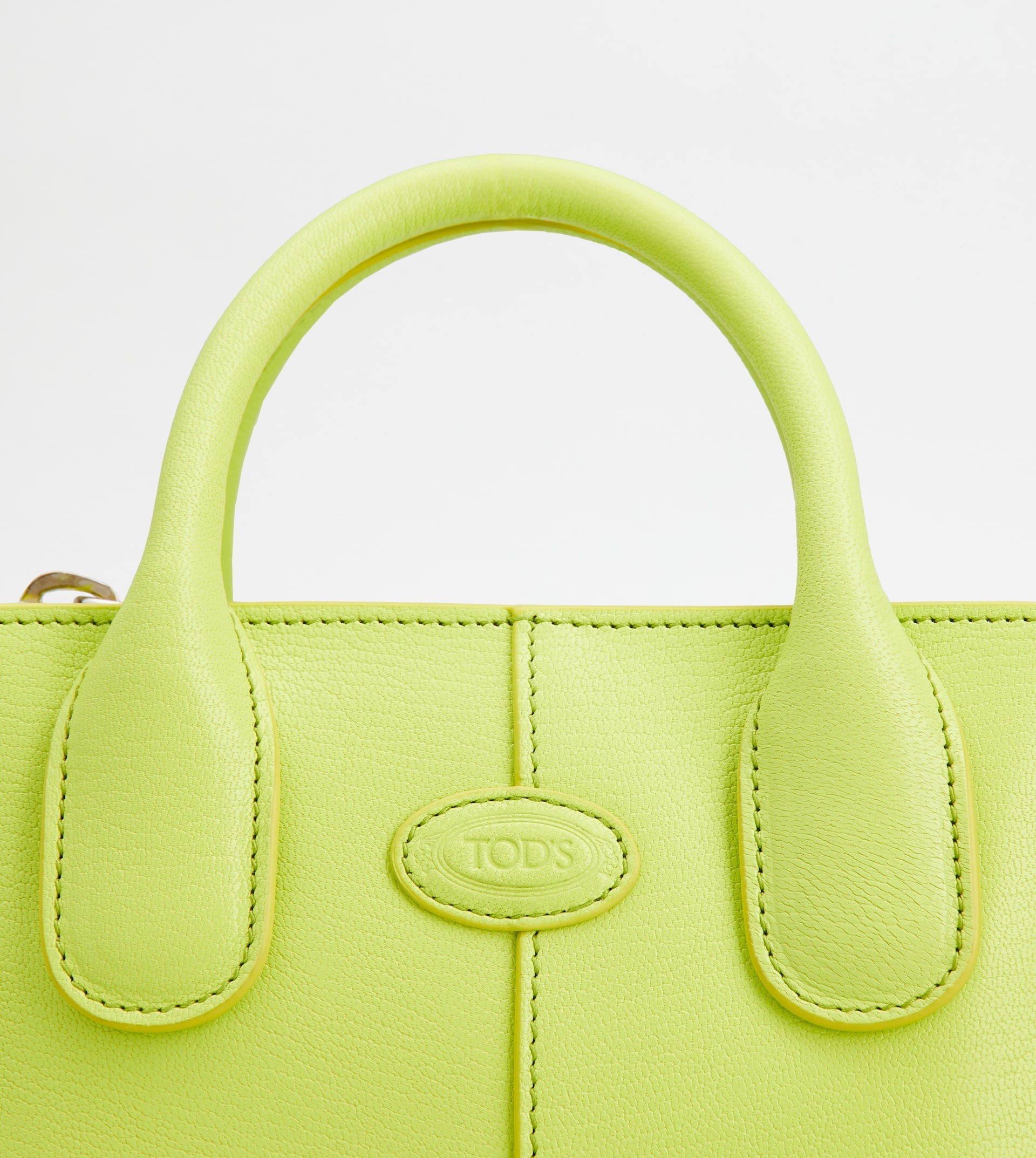 TOD'S DI BAG IN LEATHER MINI - GREEN - 8