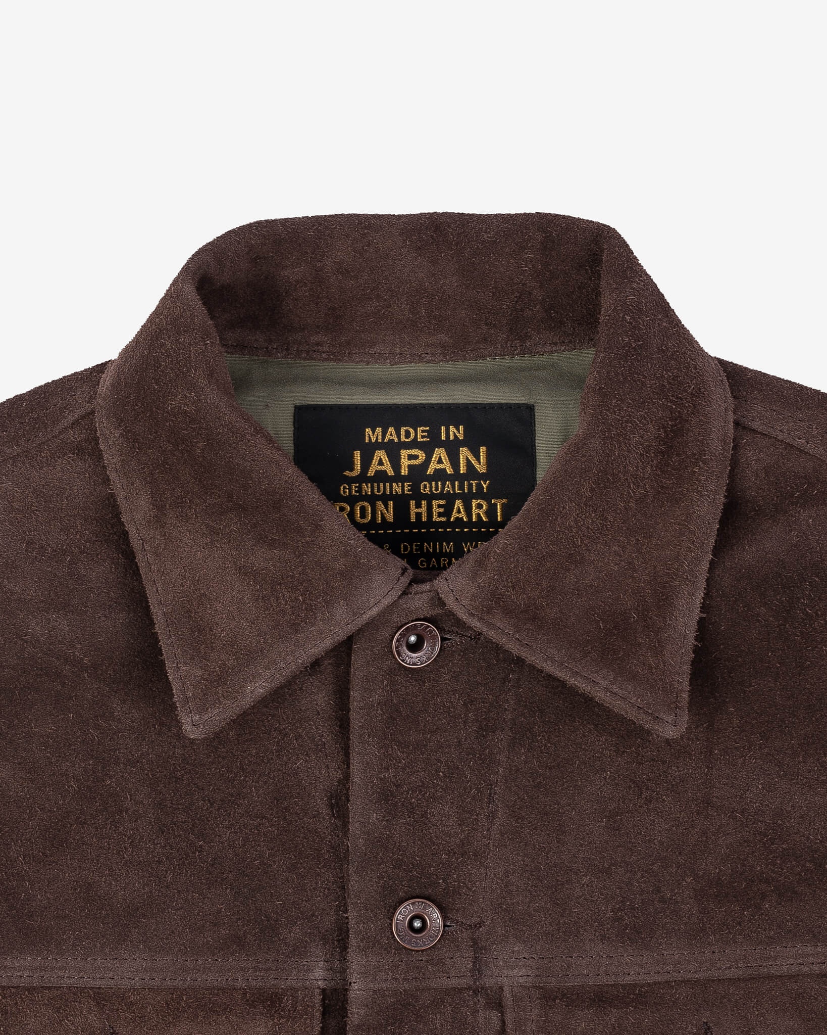 IHJ-49-BRN Split Steer Modified Type III Jacket - Brown - 8