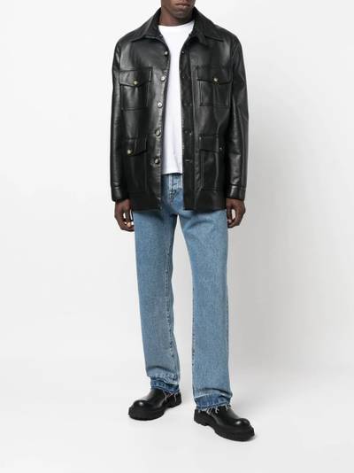 Valentino VLogo straight-leg jeans outlook