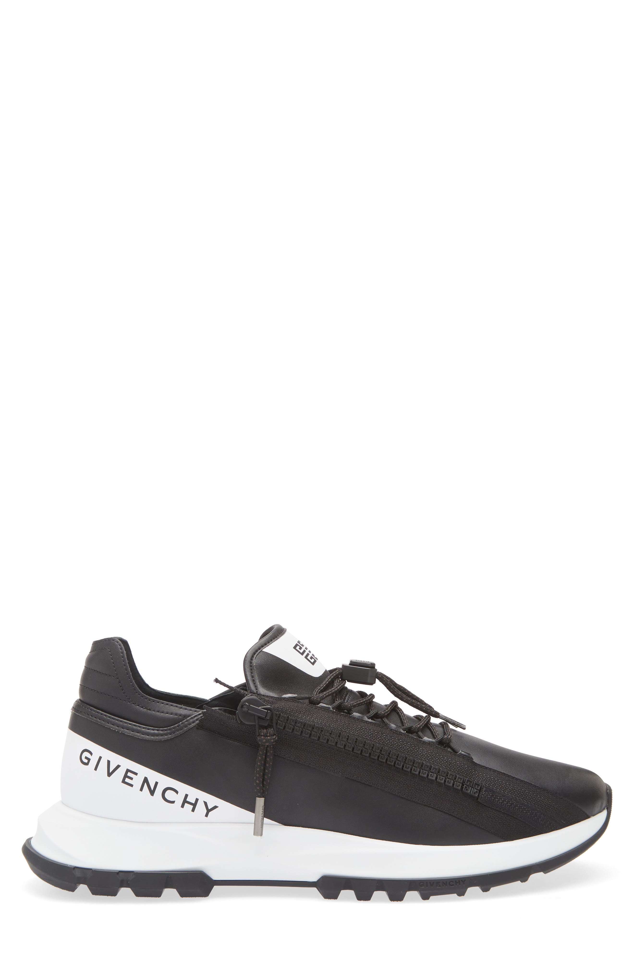 Givenchy Spectre Zip Sneaker in Black/White at Nordstrom - 3