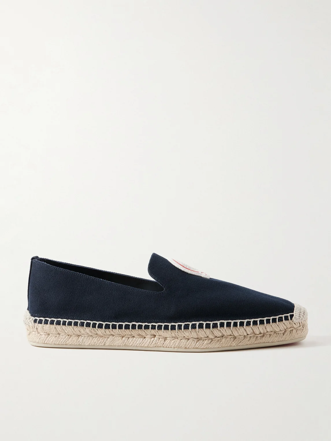 Nanou Logo-Appliquéd Canvas Espadrilles - 1