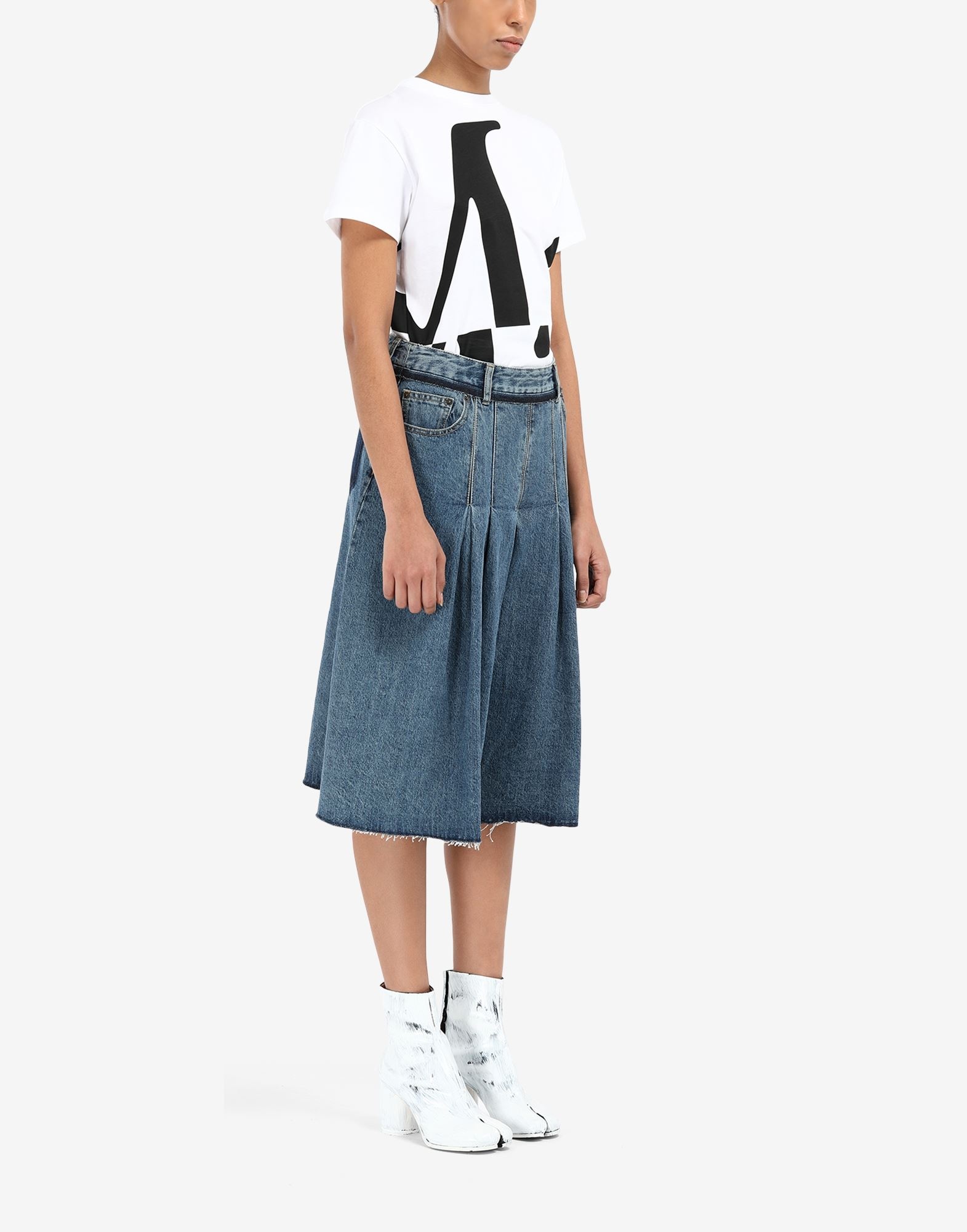 Denim culottes - 3