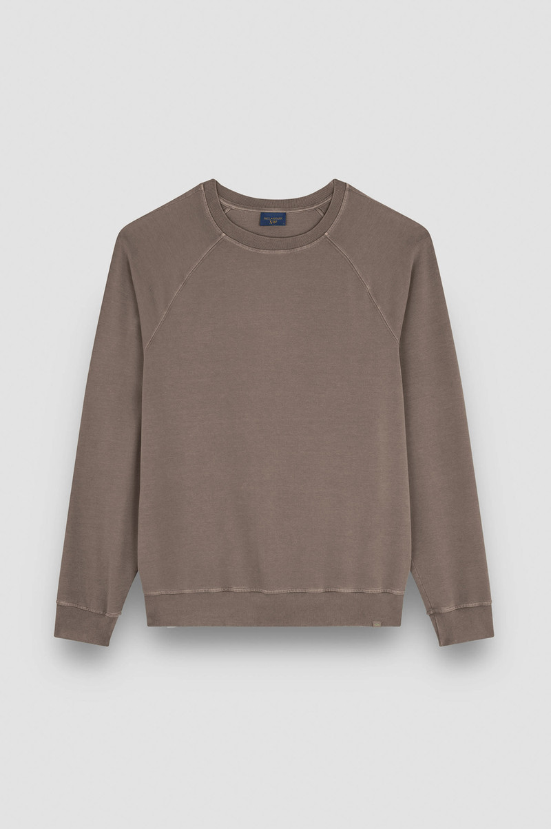 X-SOFT GARMENT-DYED COTTON SWEATSHIRT 1