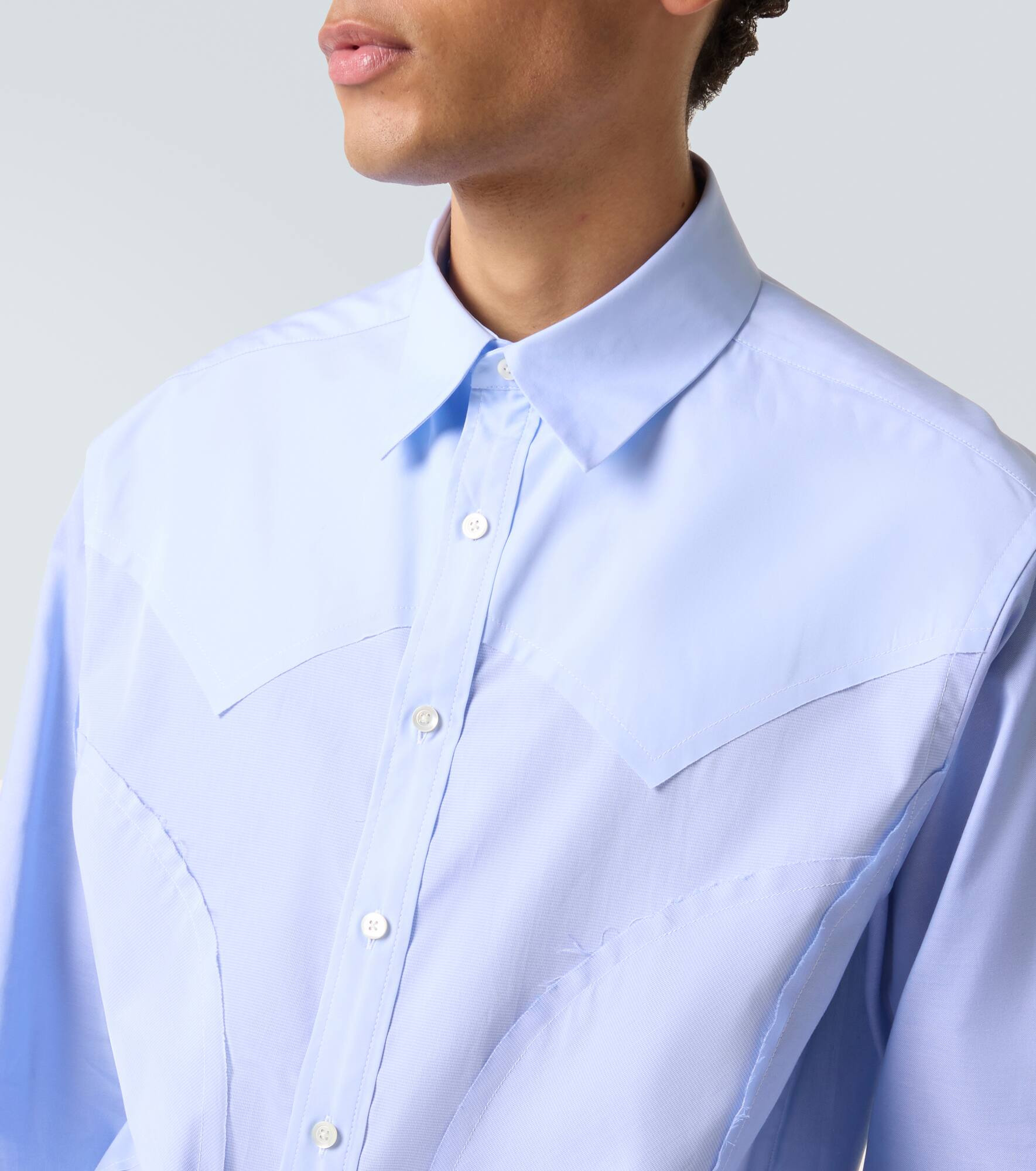 Cotton poplin shirt - 5