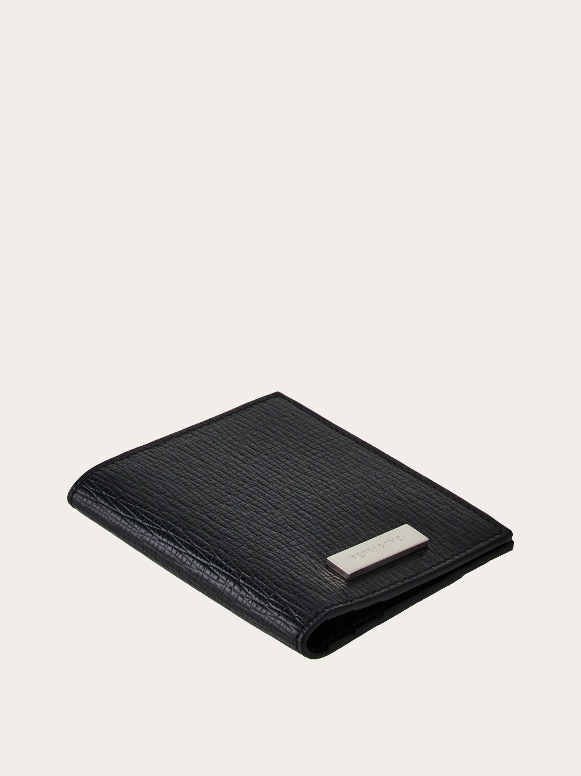 Credit card holder with custom metal plate - 2