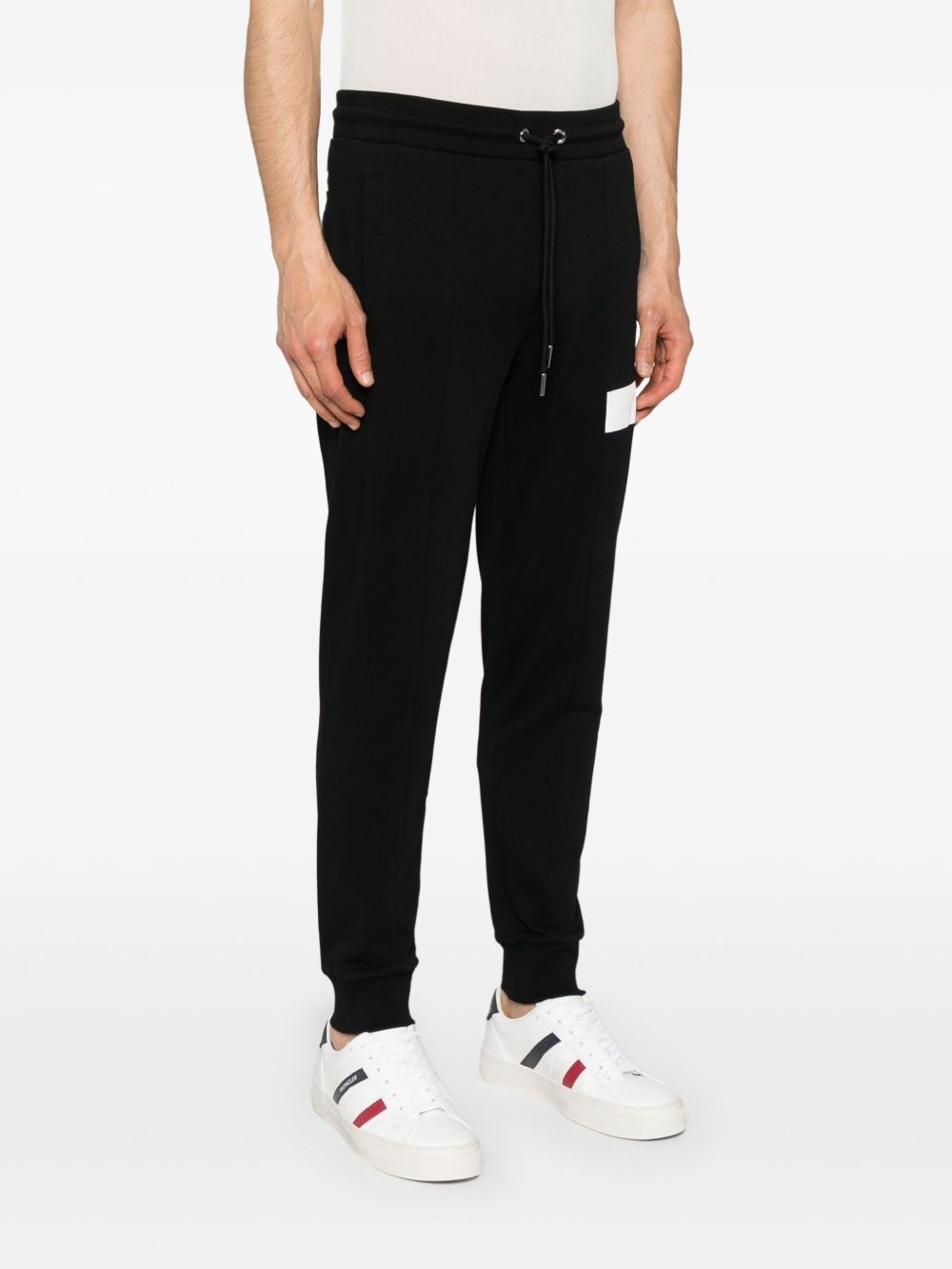 raised-logo track trousers - 3