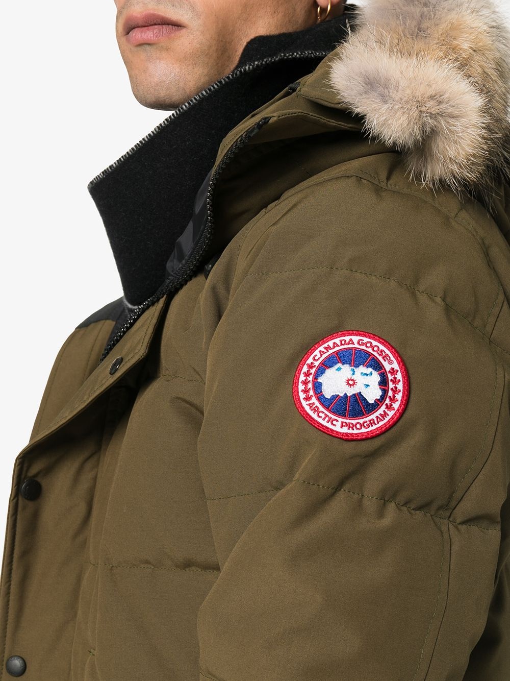 carson coyote fur trim parka - 5