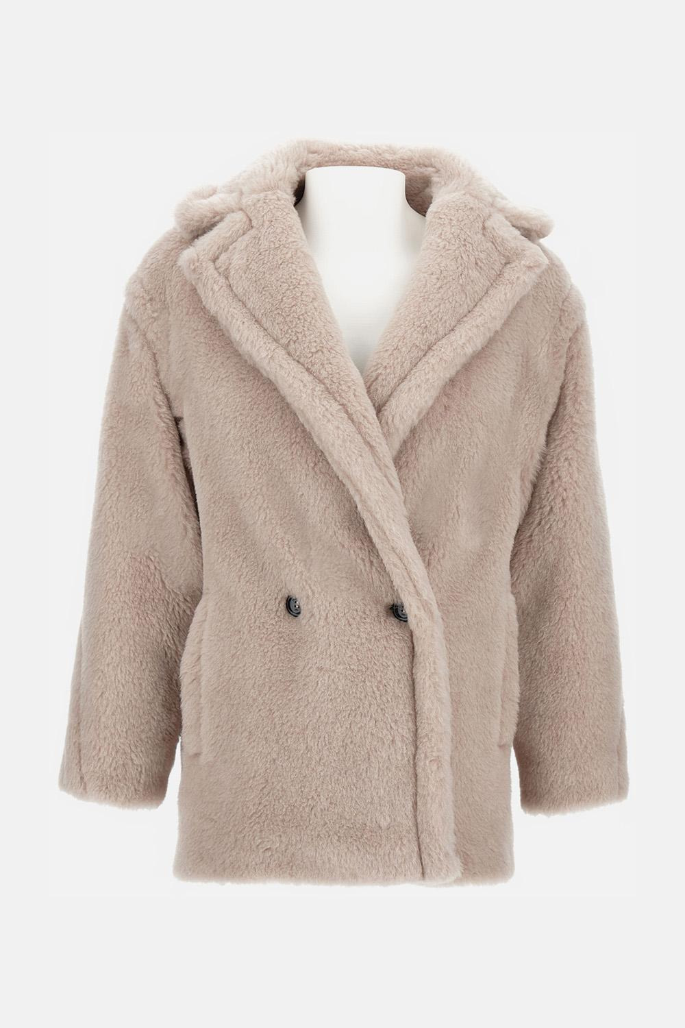 OLGA SHORT TEDDY COAT - 1