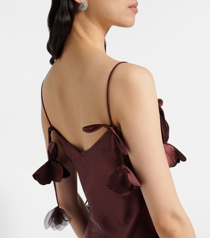 Embellished satin gown 6