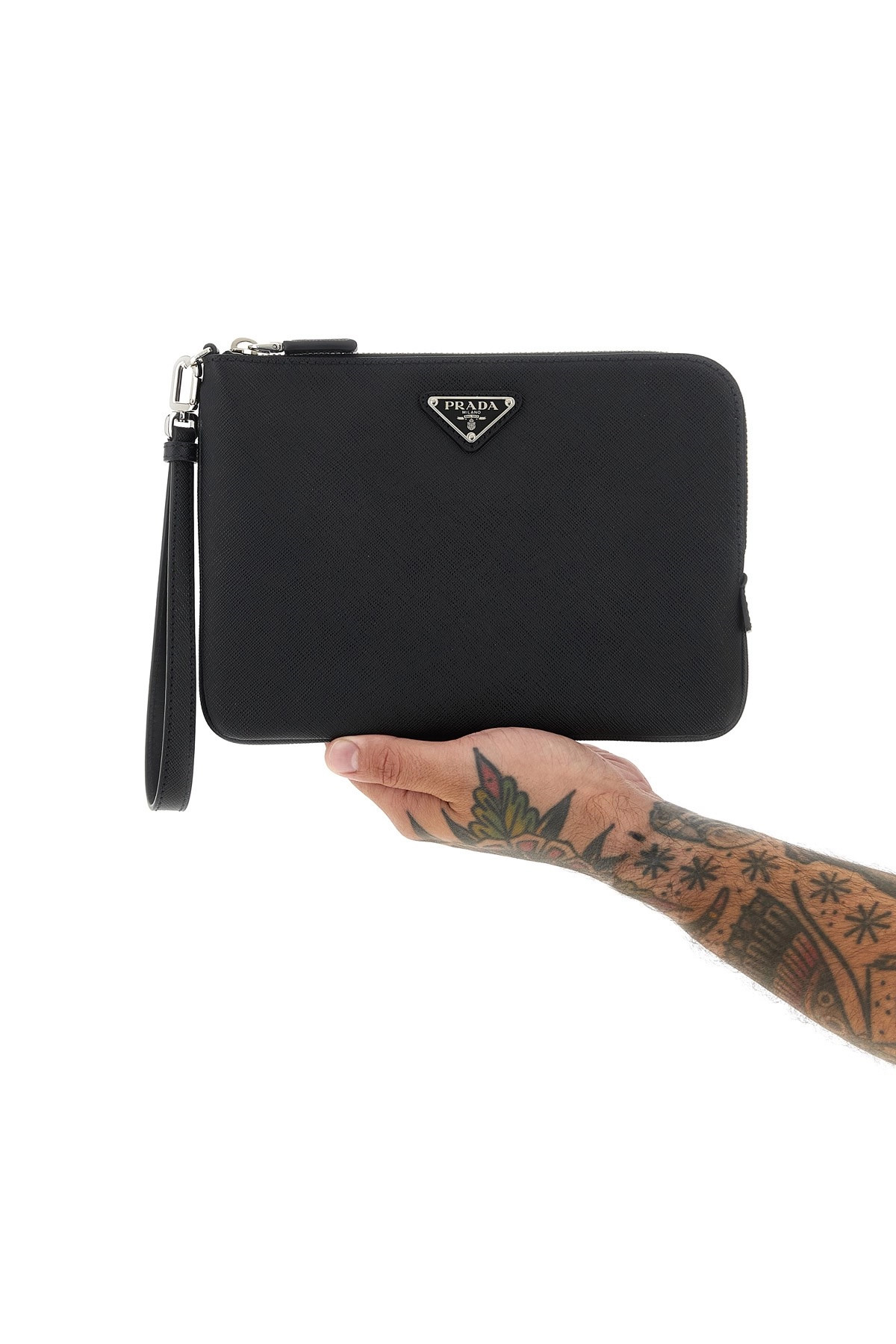 Saffiano clutch - 2
