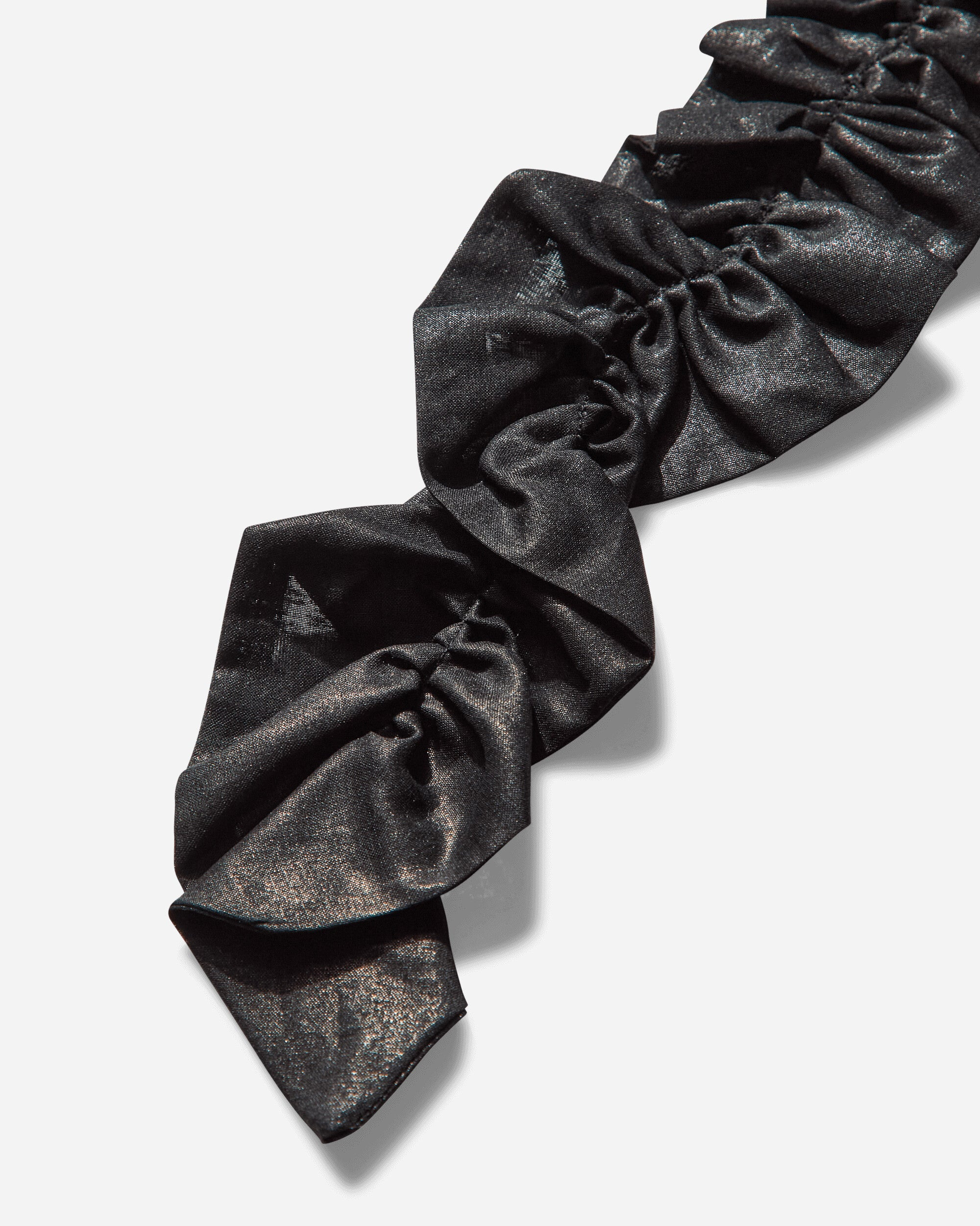 Gathered Tie Black Ink - 4