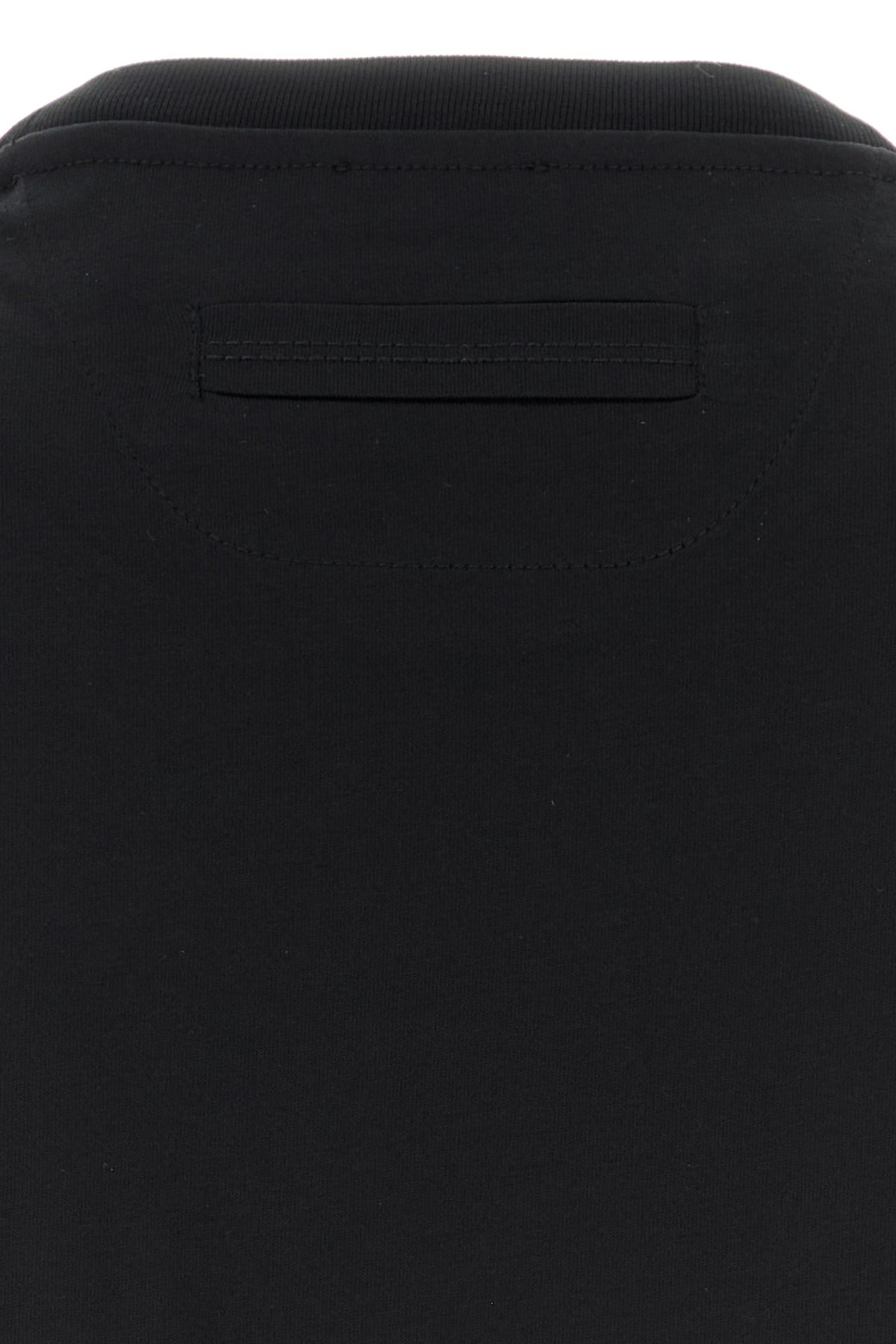 Black cotton t-shirt - 3