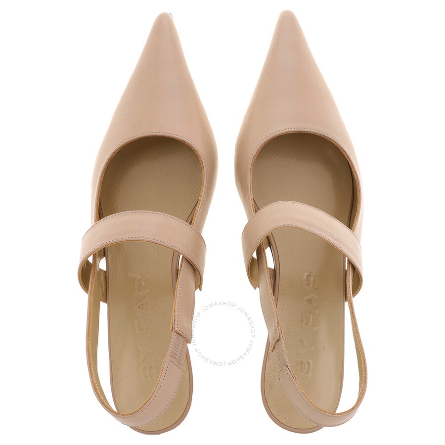 By Far Shirley Nappa Pointed-Toe Pumps - 3