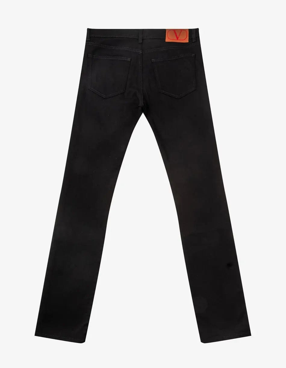 Valentino Black Skinny Fit Jeans - 2