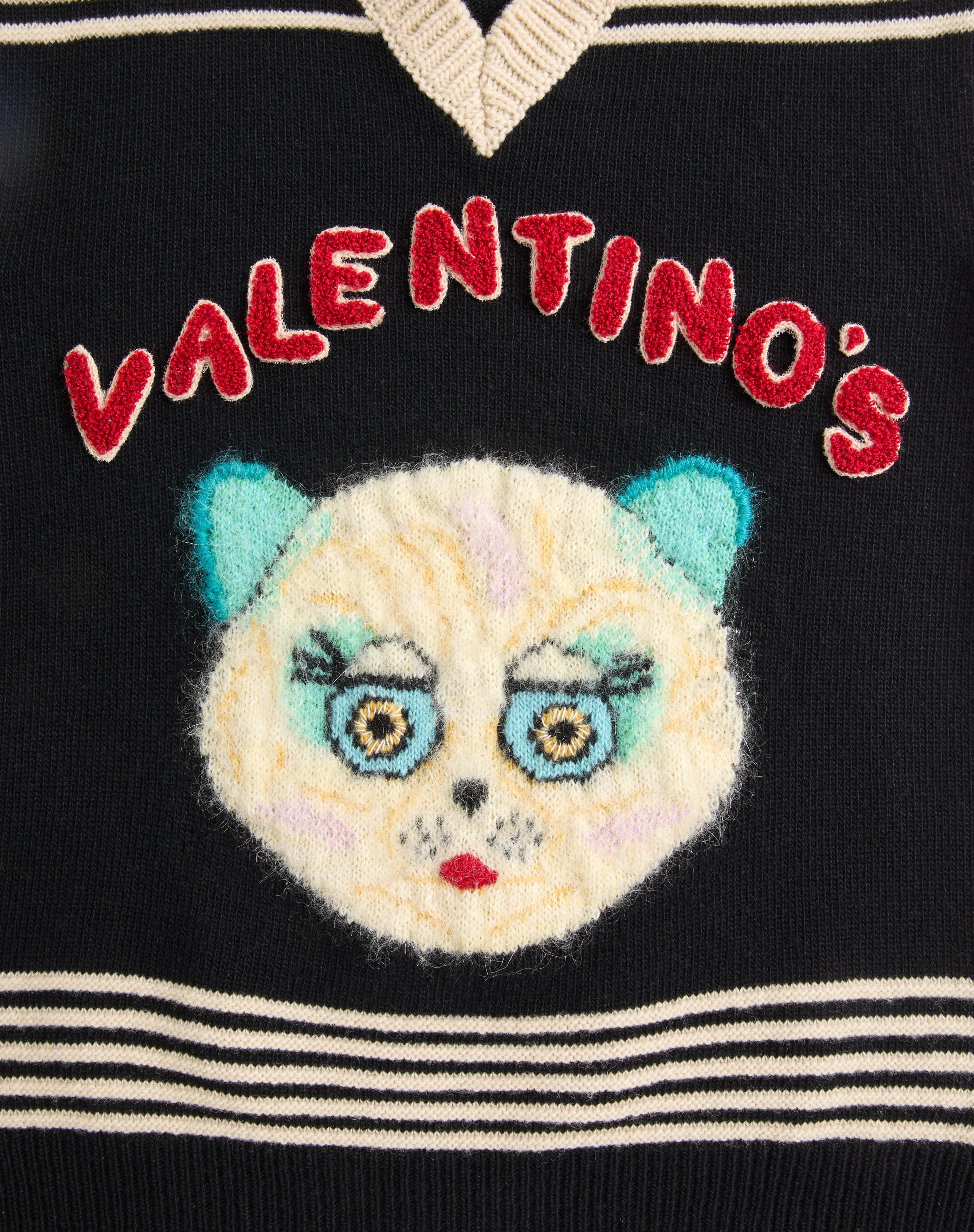 LE CHAT DE LA MAISON EMBROIDERED GILET - 7