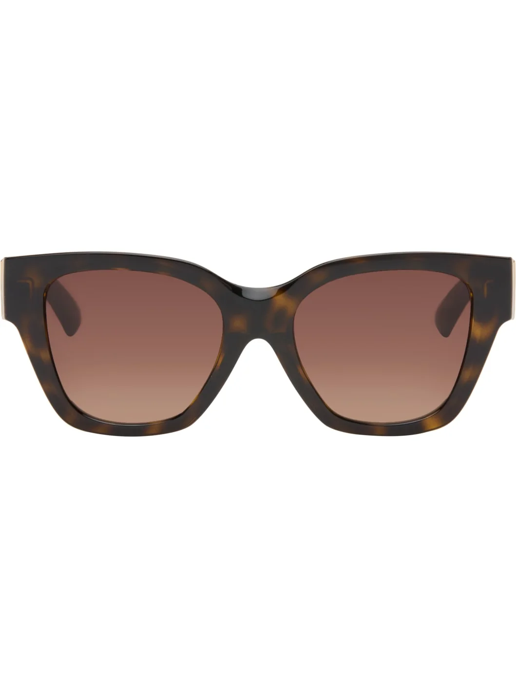 Brown Square Sunglasses - 1