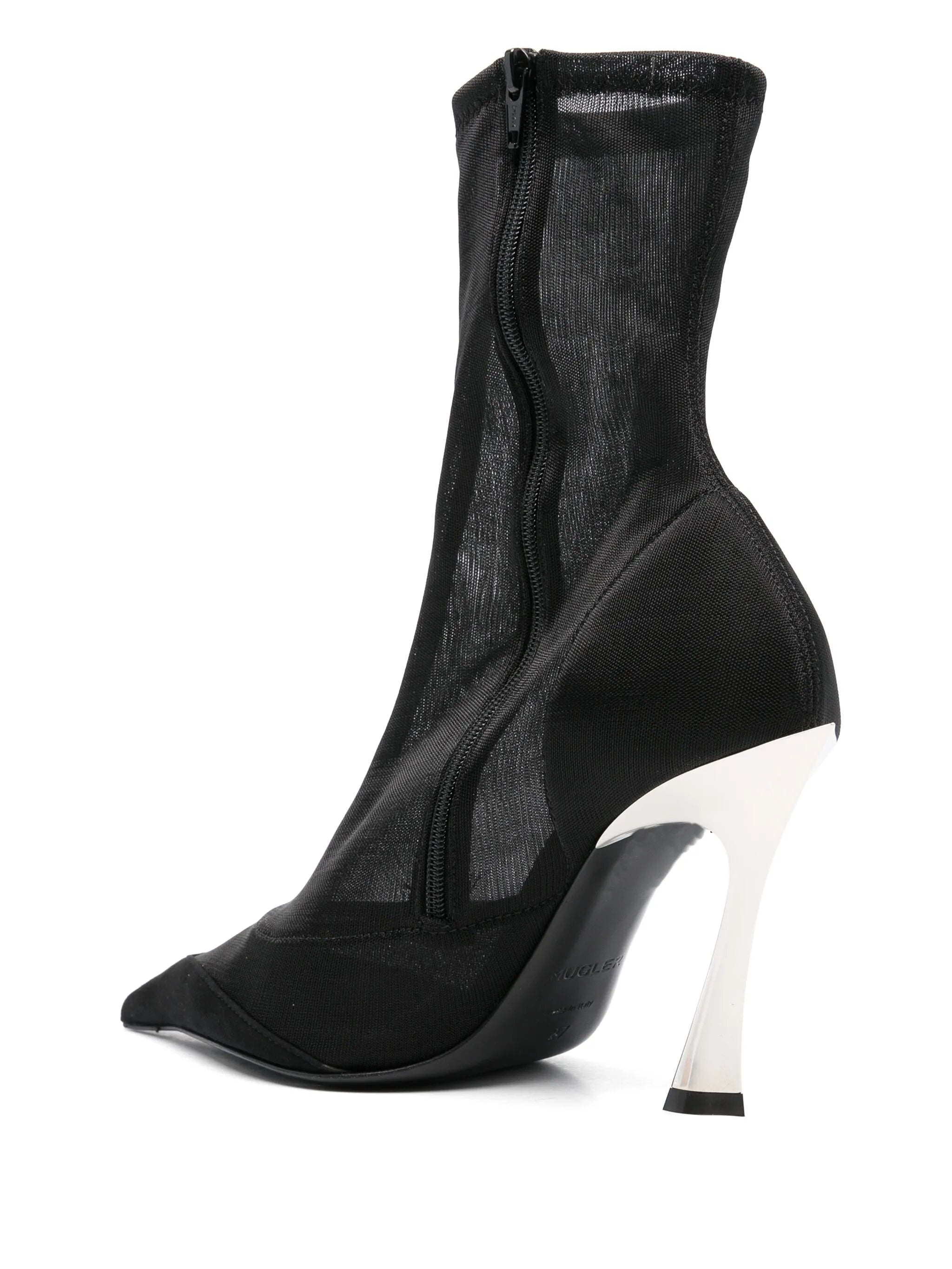 95mm Mesh Ankle Boots - 2