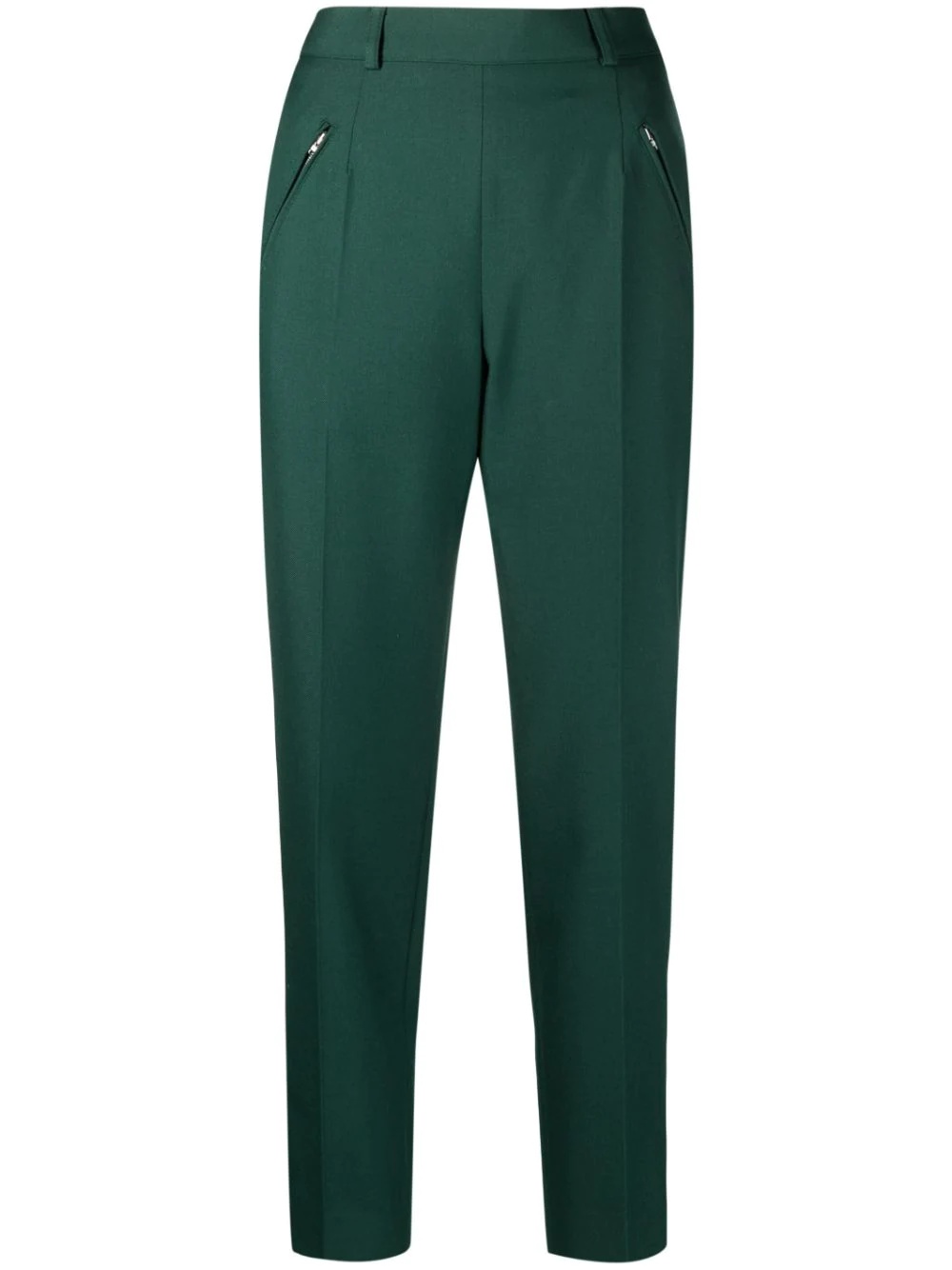 high-rise tailored trousers - 1