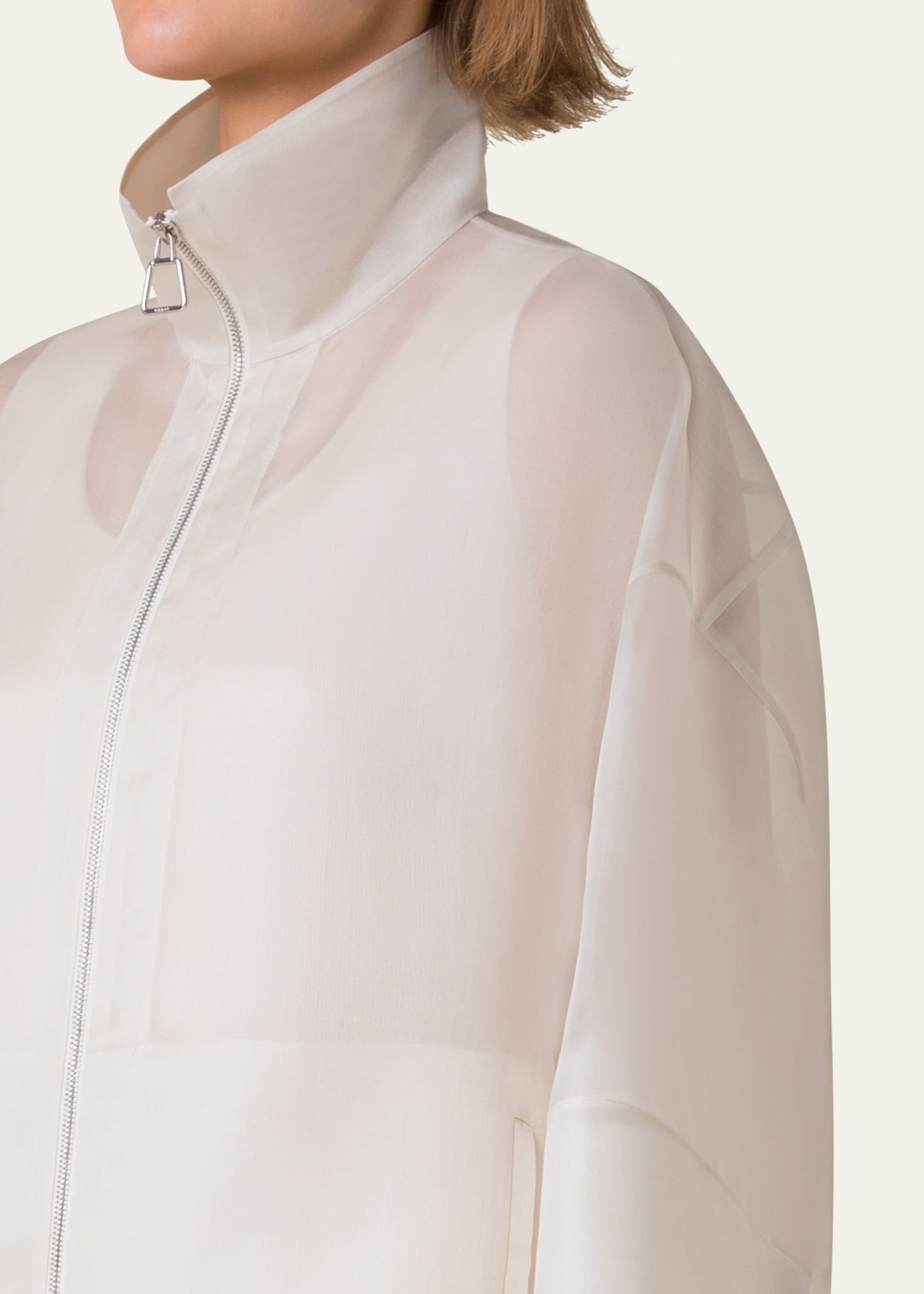 Philia Panama Silk Jacket - 5