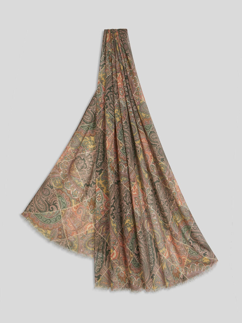 인쇄된 CASHMERE SCARF - 1