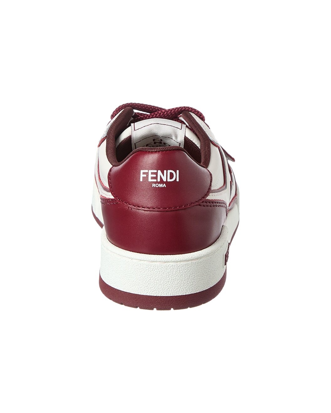 FENDI Match Leather Sneaker - 3